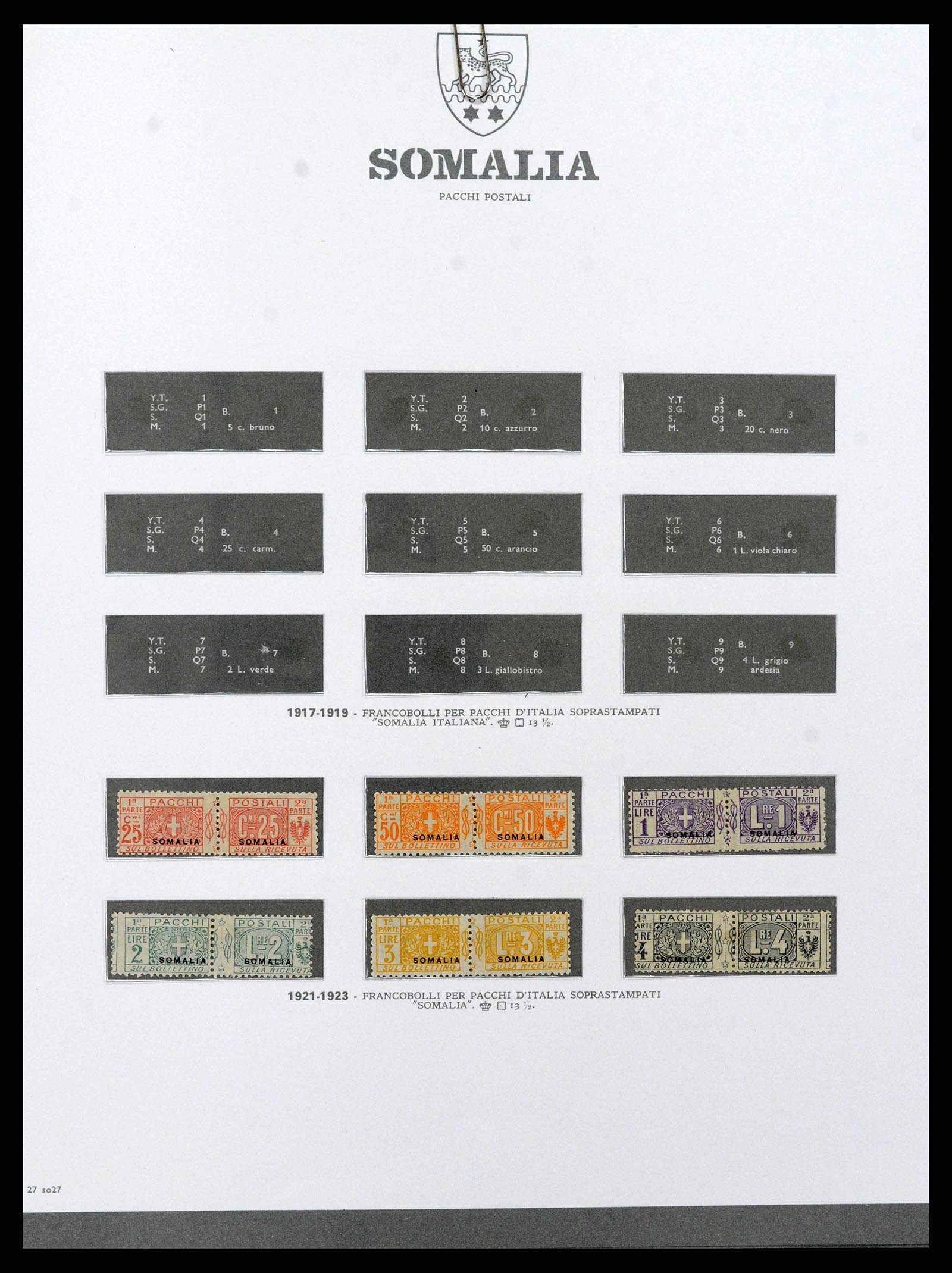 38920 0102 - Postzegelverzameling 38920 Italiaanse Koloniën topverzameling 1903-19