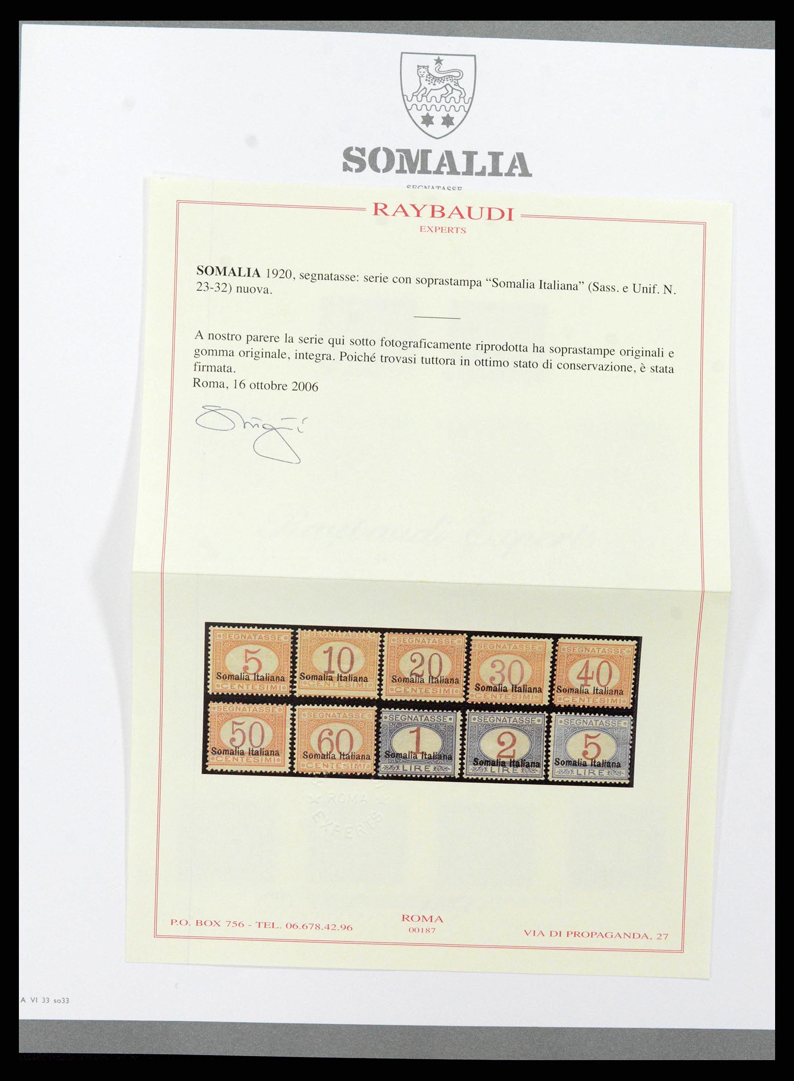 38920 0110 - Postzegelverzameling 38920 Italiaanse Koloniën topverzameling 1903-19
