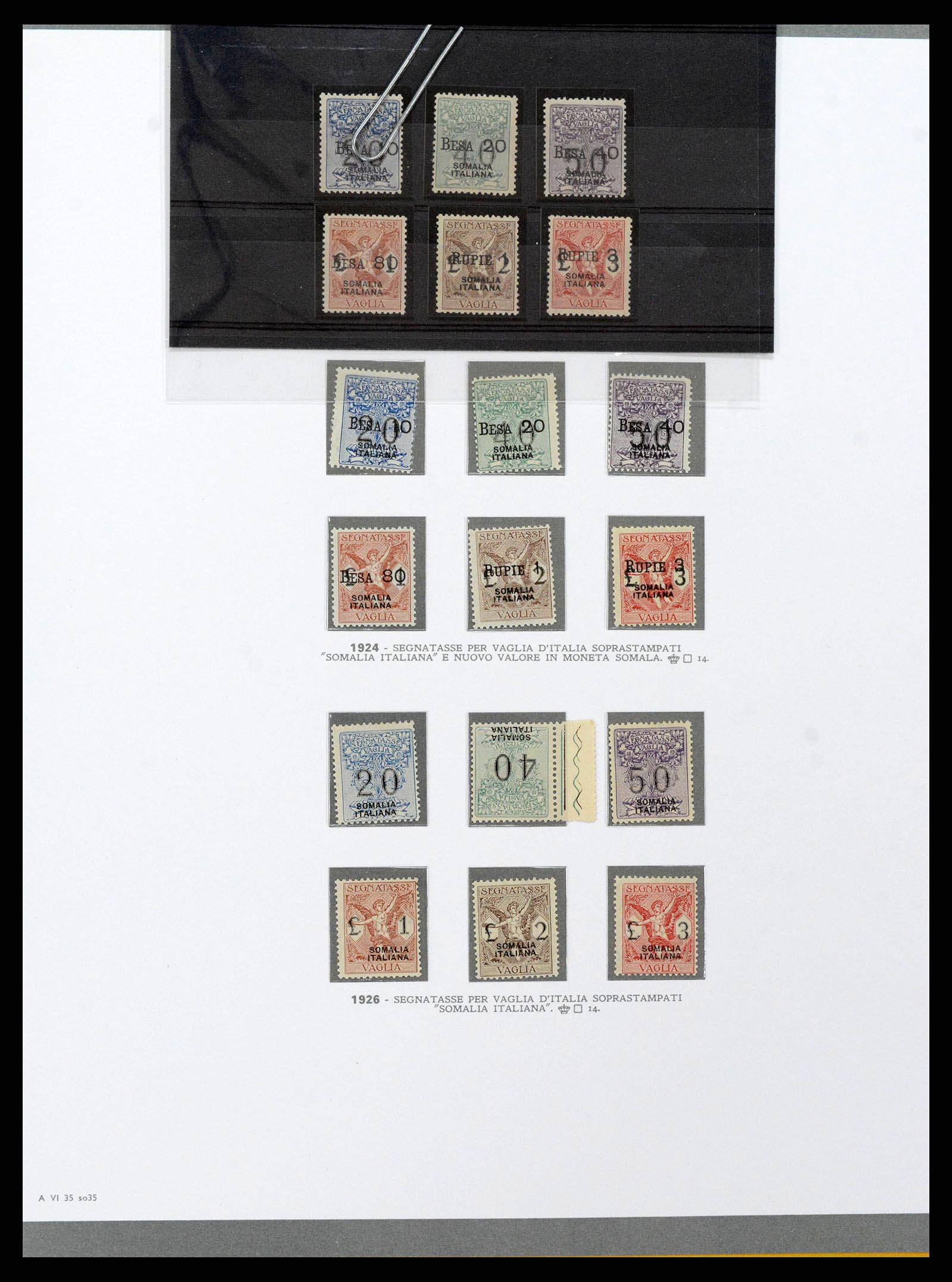 38920 0112 - Postzegelverzameling 38920 Italiaanse Koloniën topverzameling 1903-19