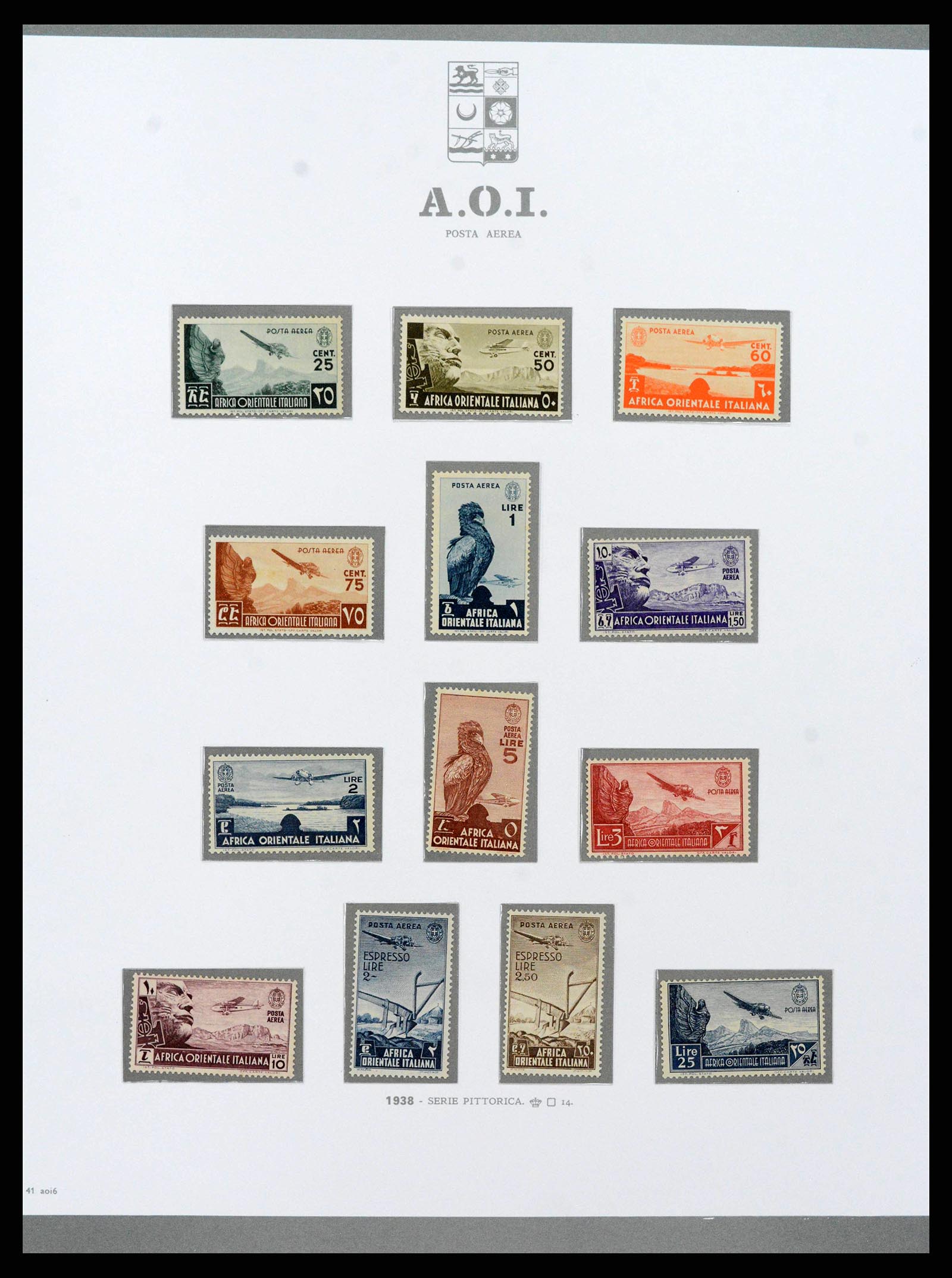38920 0118 - Postzegelverzameling 38920 Italiaanse Koloniën topverzameling 1903-19