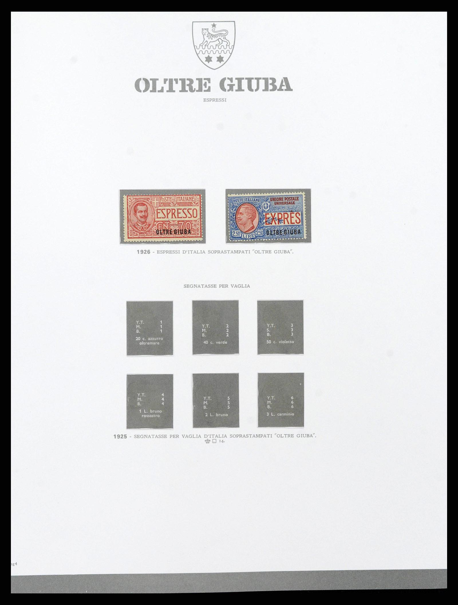 38920 0127 - Postzegelverzameling 38920 Italiaanse Koloniën topverzameling 1903-19