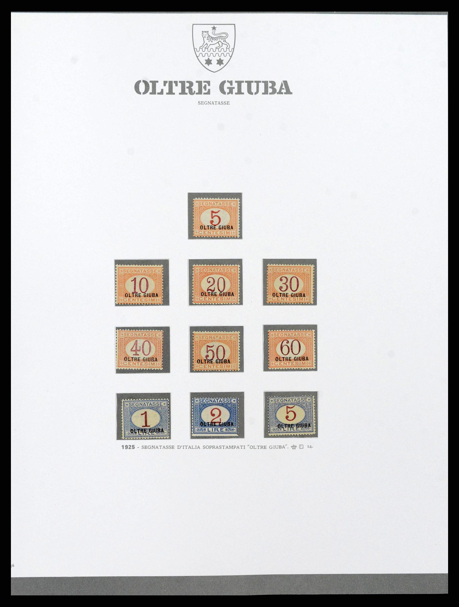 38920 0128 - Postzegelverzameling 38920 Italiaanse Koloniën topverzameling 1903-19