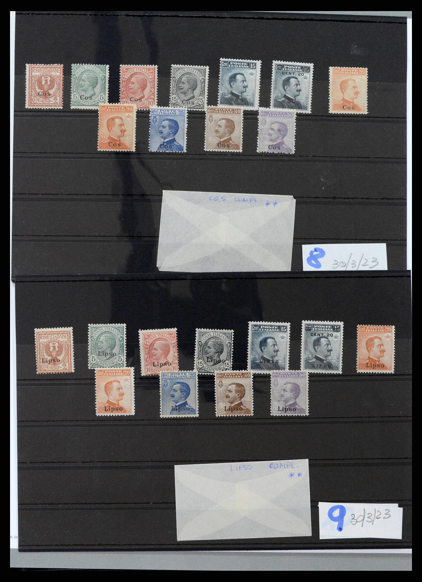 38920 0131 - Postzegelverzameling 38920 Italiaanse Koloniën topverzameling 1903-19