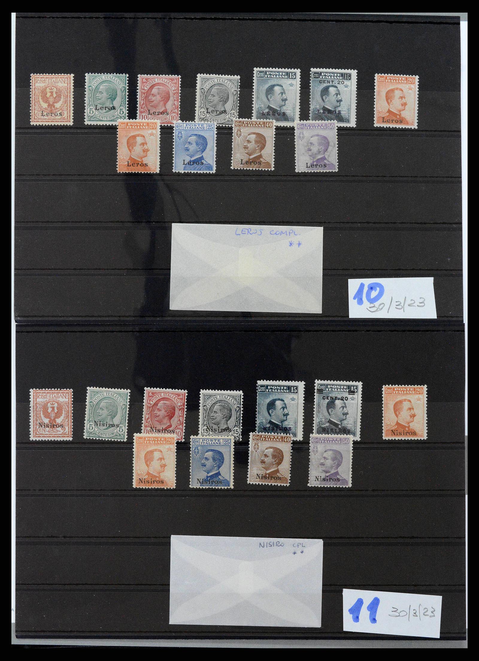 38920 0132 - Postzegelverzameling 38920 Italiaanse Koloniën topverzameling 1903-19