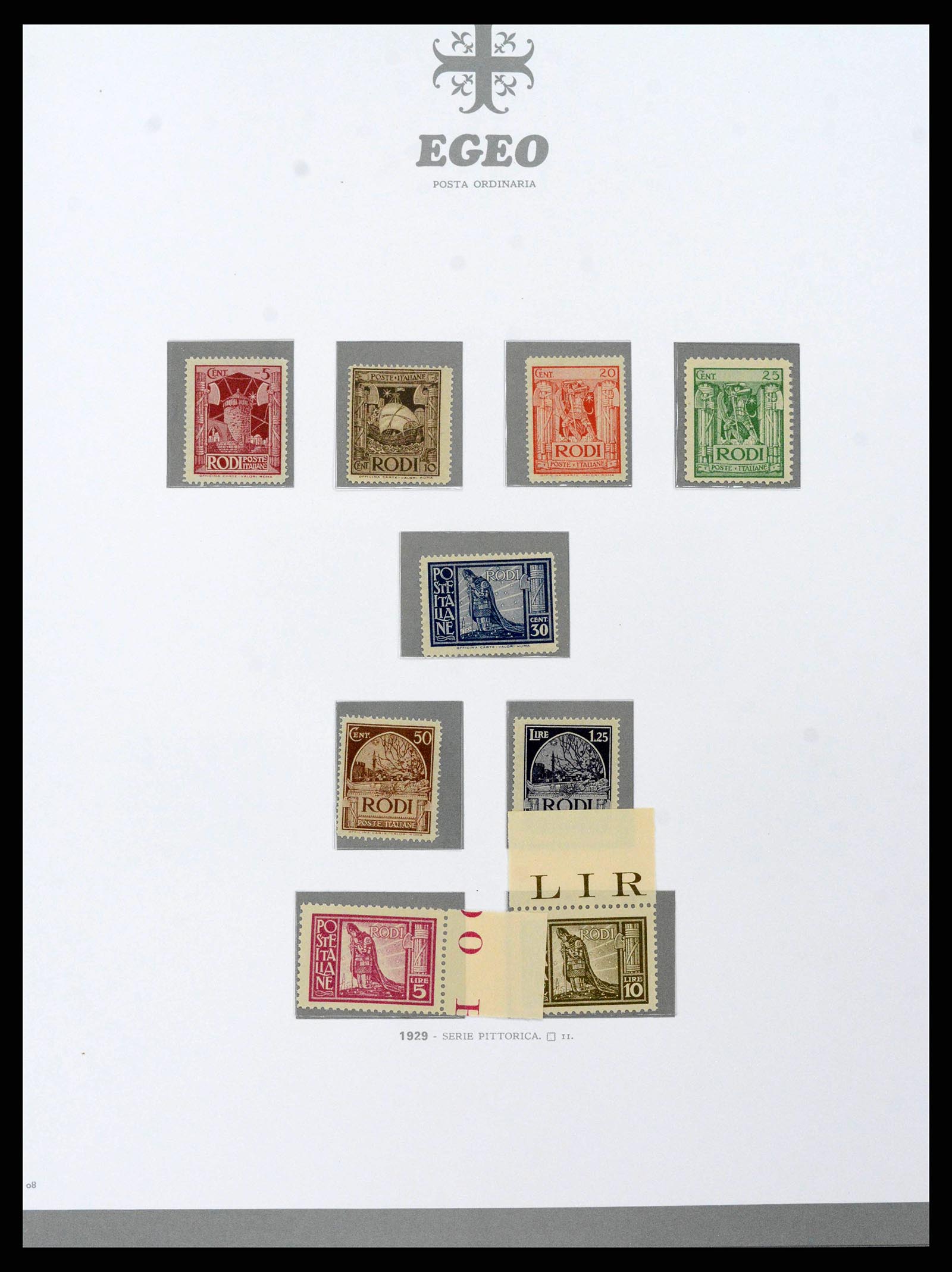 38920 0138 - Postzegelverzameling 38920 Italiaanse Koloniën topverzameling 1903-19