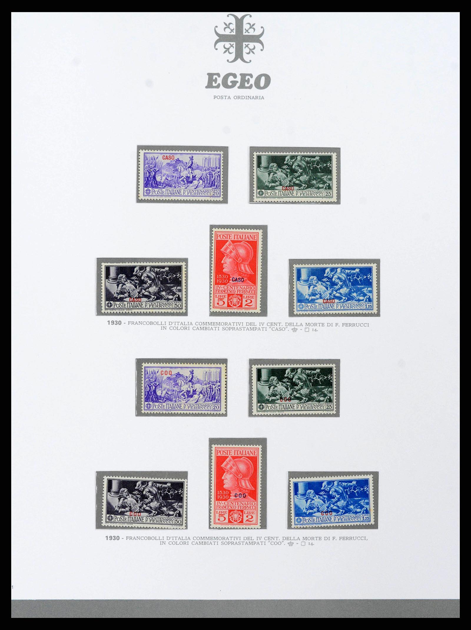 38920 0141 - Postzegelverzameling 38920 Italiaanse Koloniën topverzameling 1903-19