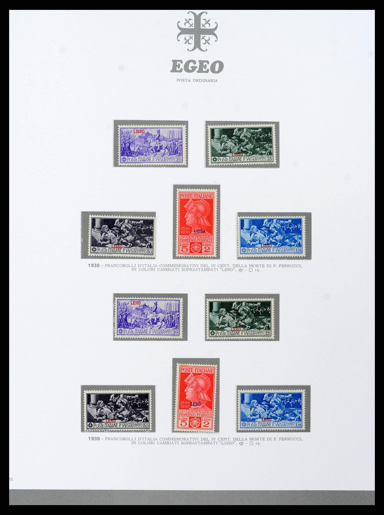38920 0142 - Postzegelverzameling 38920 Italiaanse Koloniën topverzameling 1903-19
