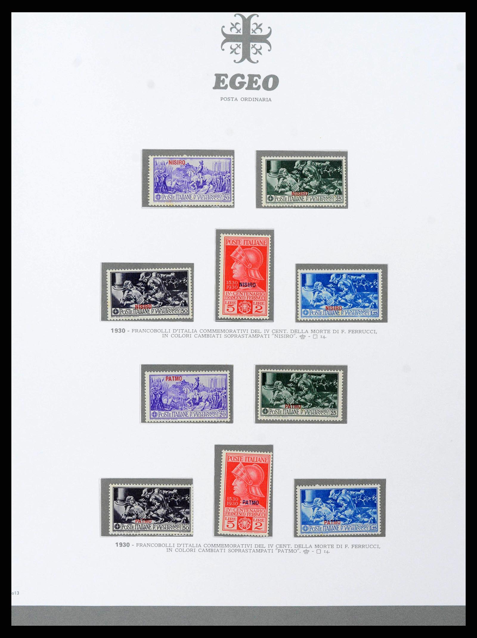 38920 0143 - Postzegelverzameling 38920 Italiaanse Koloniën topverzameling 1903-19