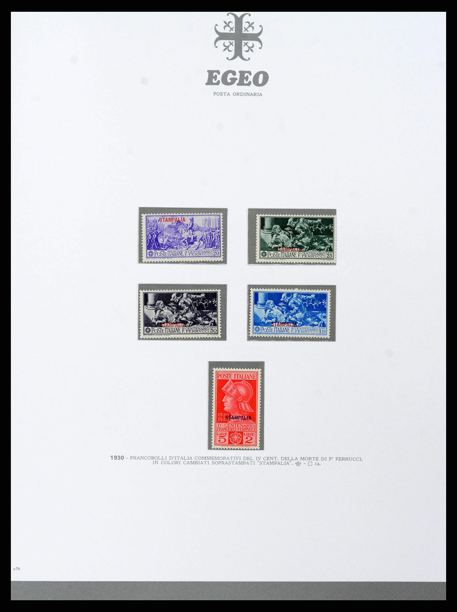 38920 0146 - Postzegelverzameling 38920 Italiaanse Koloniën topverzameling 1903-19
