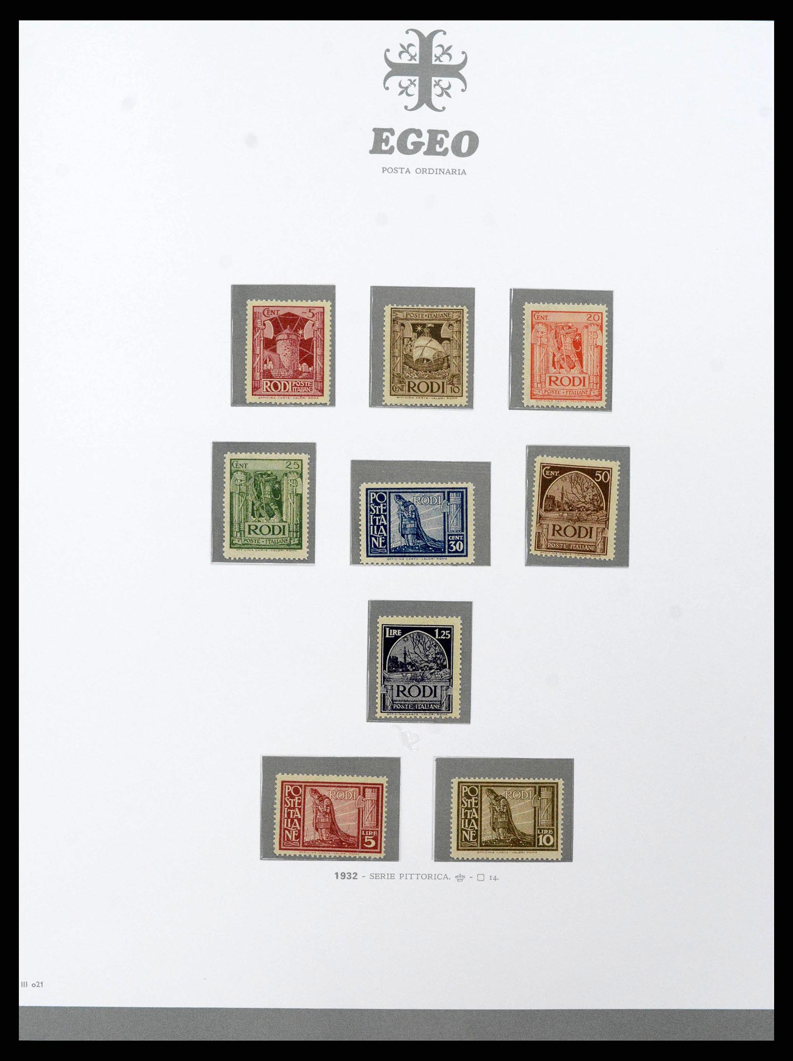 38920 0151 - Postzegelverzameling 38920 Italiaanse Koloniën topverzameling 1903-19