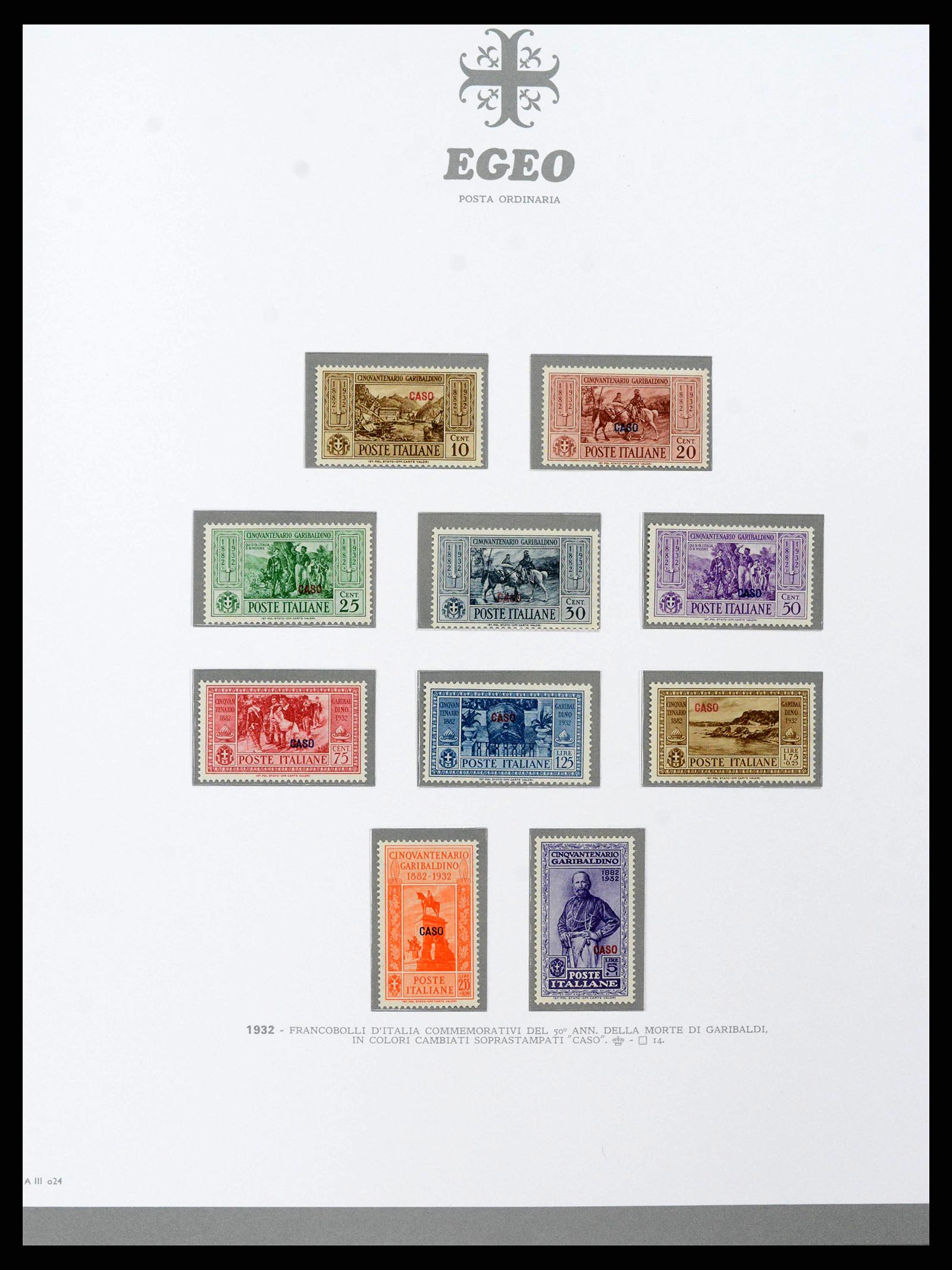 38920 0154 - Postzegelverzameling 38920 Italiaanse Koloniën topverzameling 1903-19