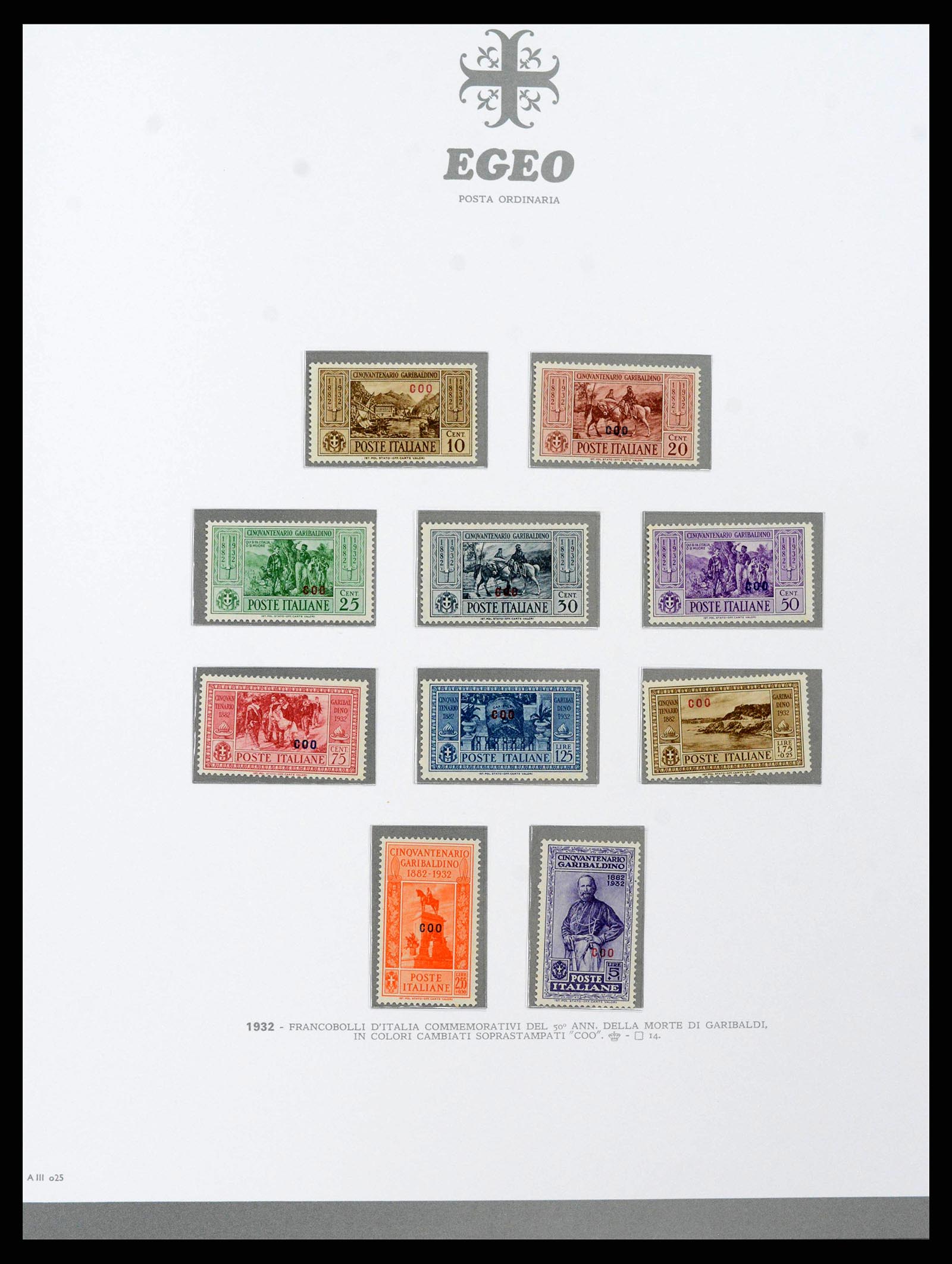 38920 0155 - Postzegelverzameling 38920 Italiaanse Koloniën topverzameling 1903-19