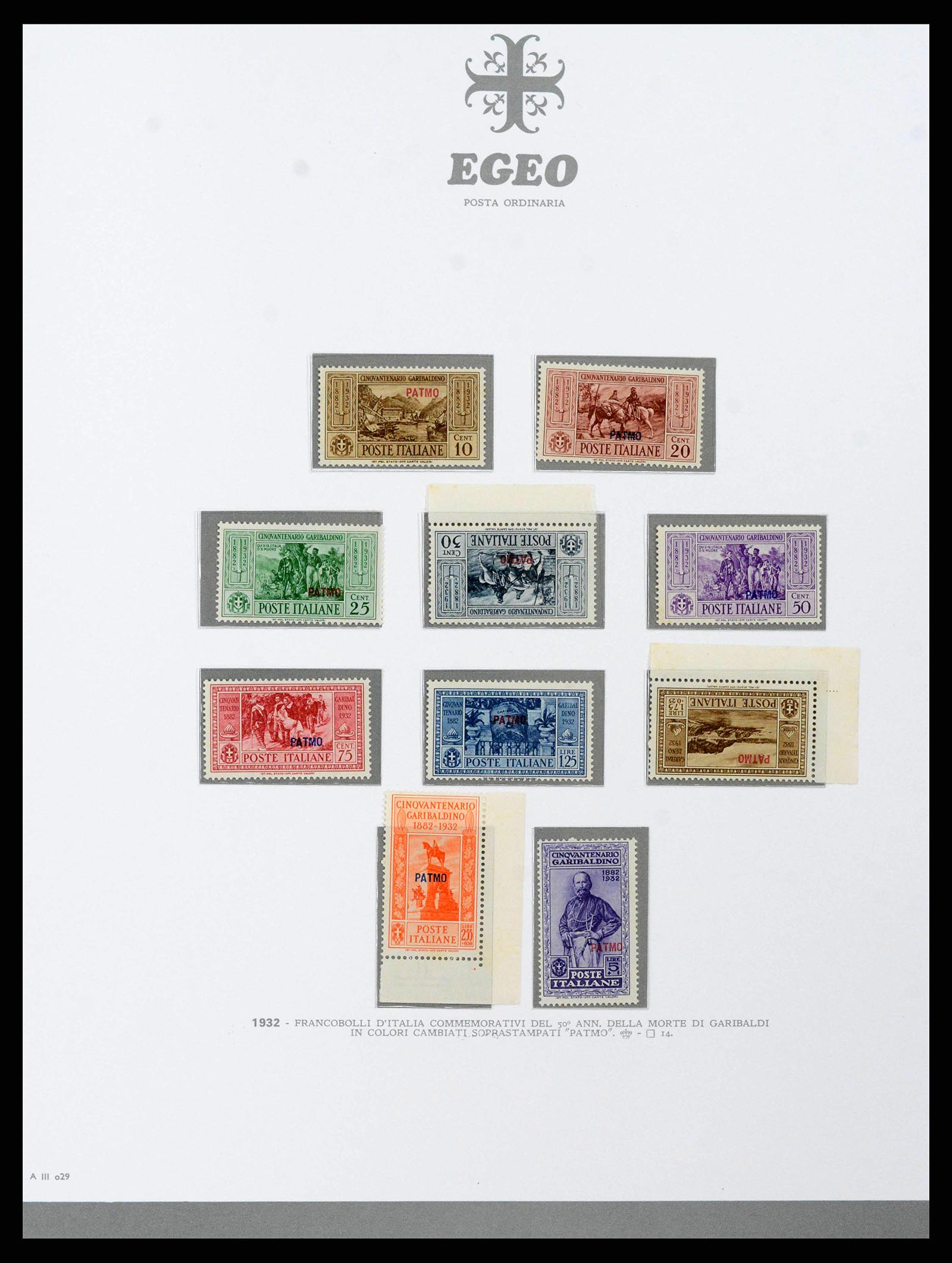 38920 0159 - Postzegelverzameling 38920 Italiaanse Koloniën topverzameling 1903-19