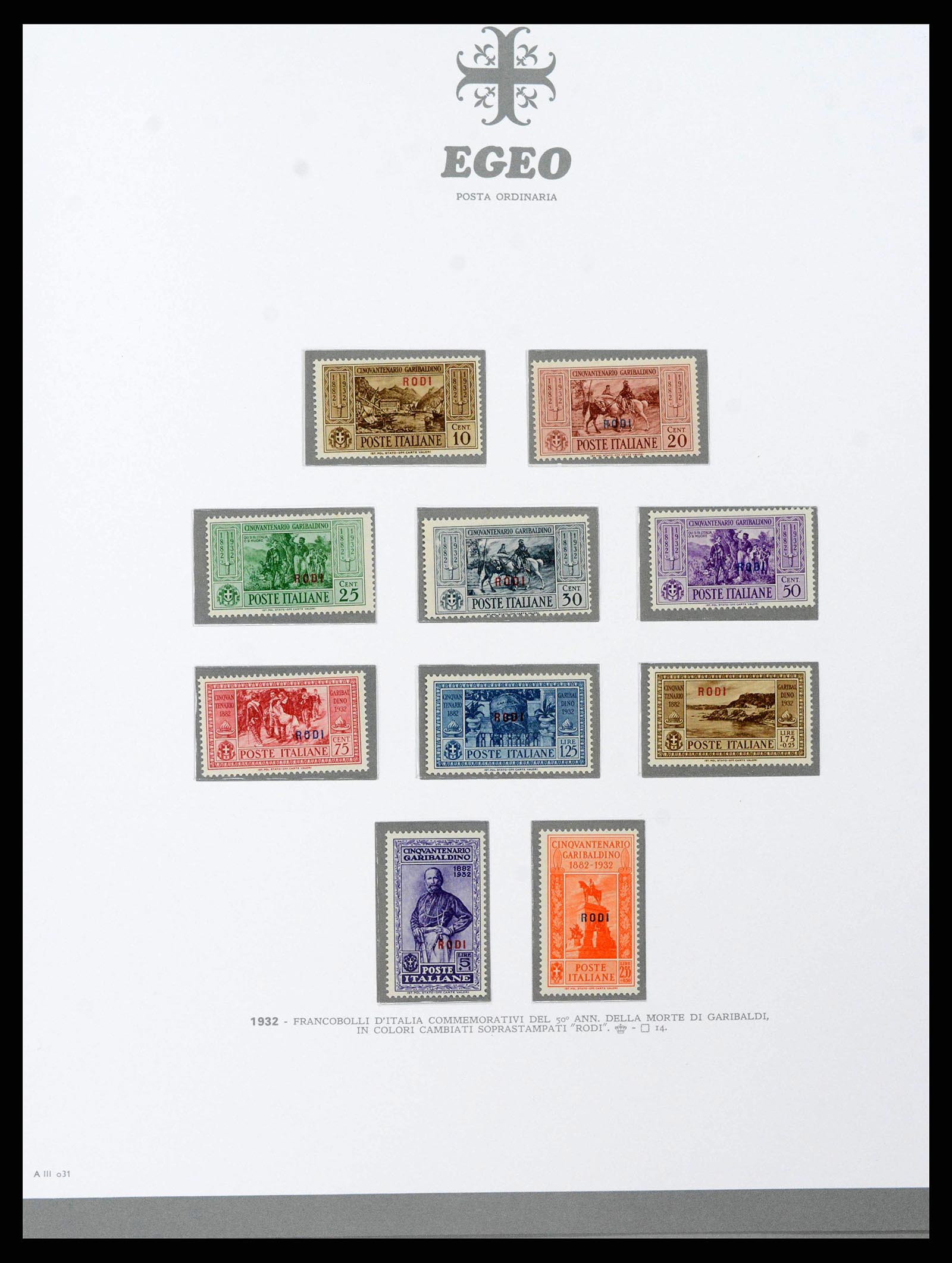 38920 0161 - Postzegelverzameling 38920 Italiaanse Koloniën topverzameling 1903-19