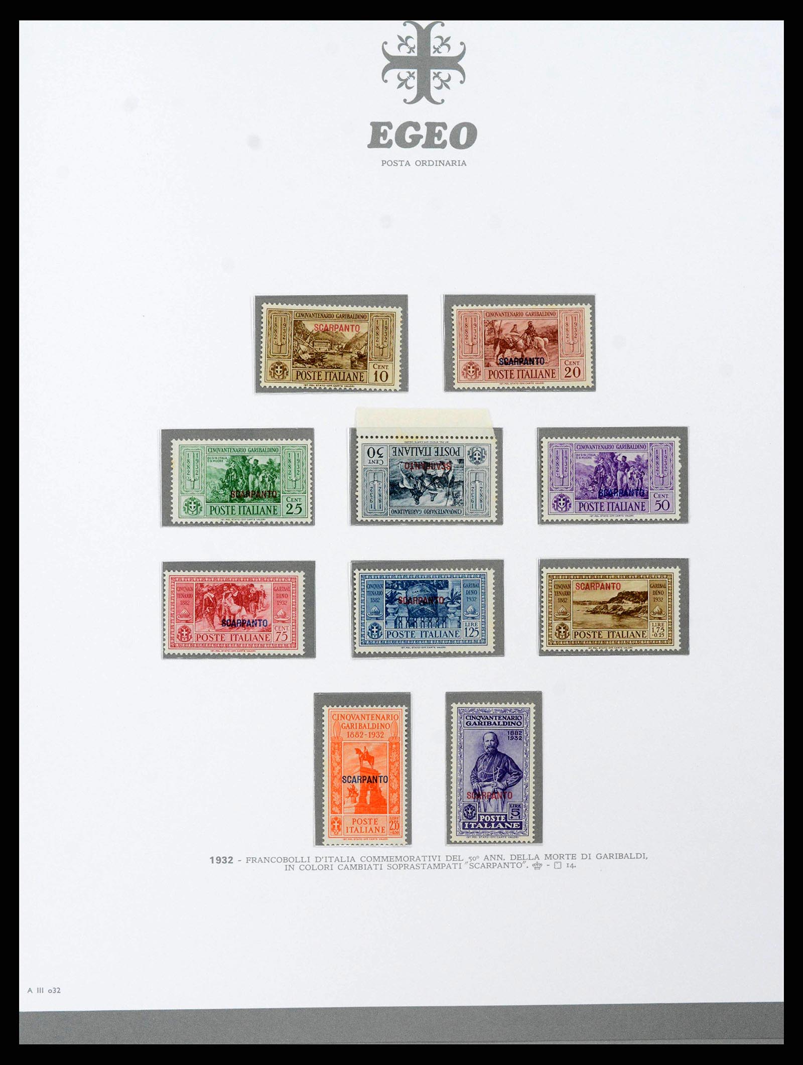 38920 0162 - Postzegelverzameling 38920 Italiaanse Koloniën topverzameling 1903-19