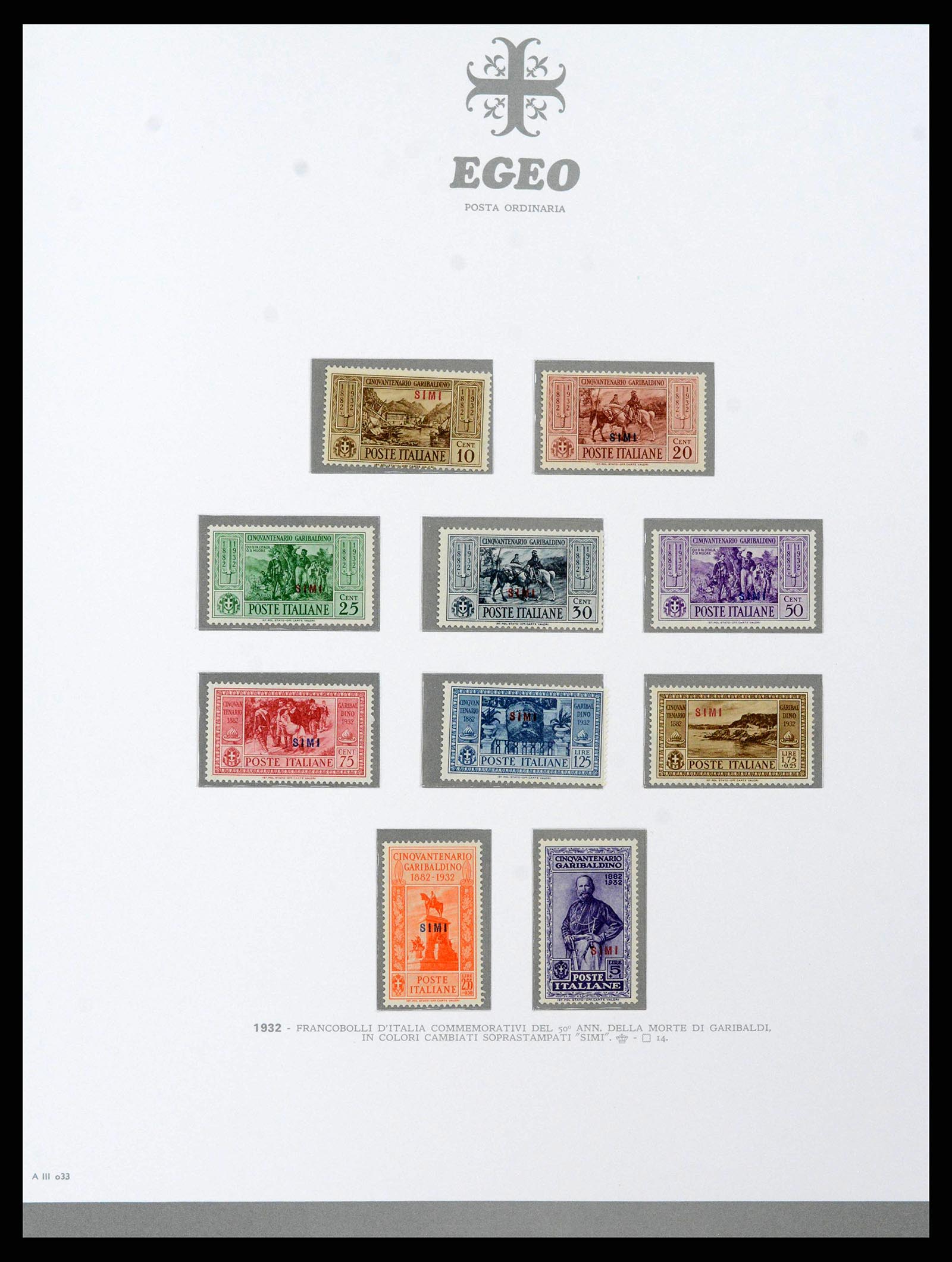 38920 0163 - Postzegelverzameling 38920 Italiaanse Koloniën topverzameling 1903-19