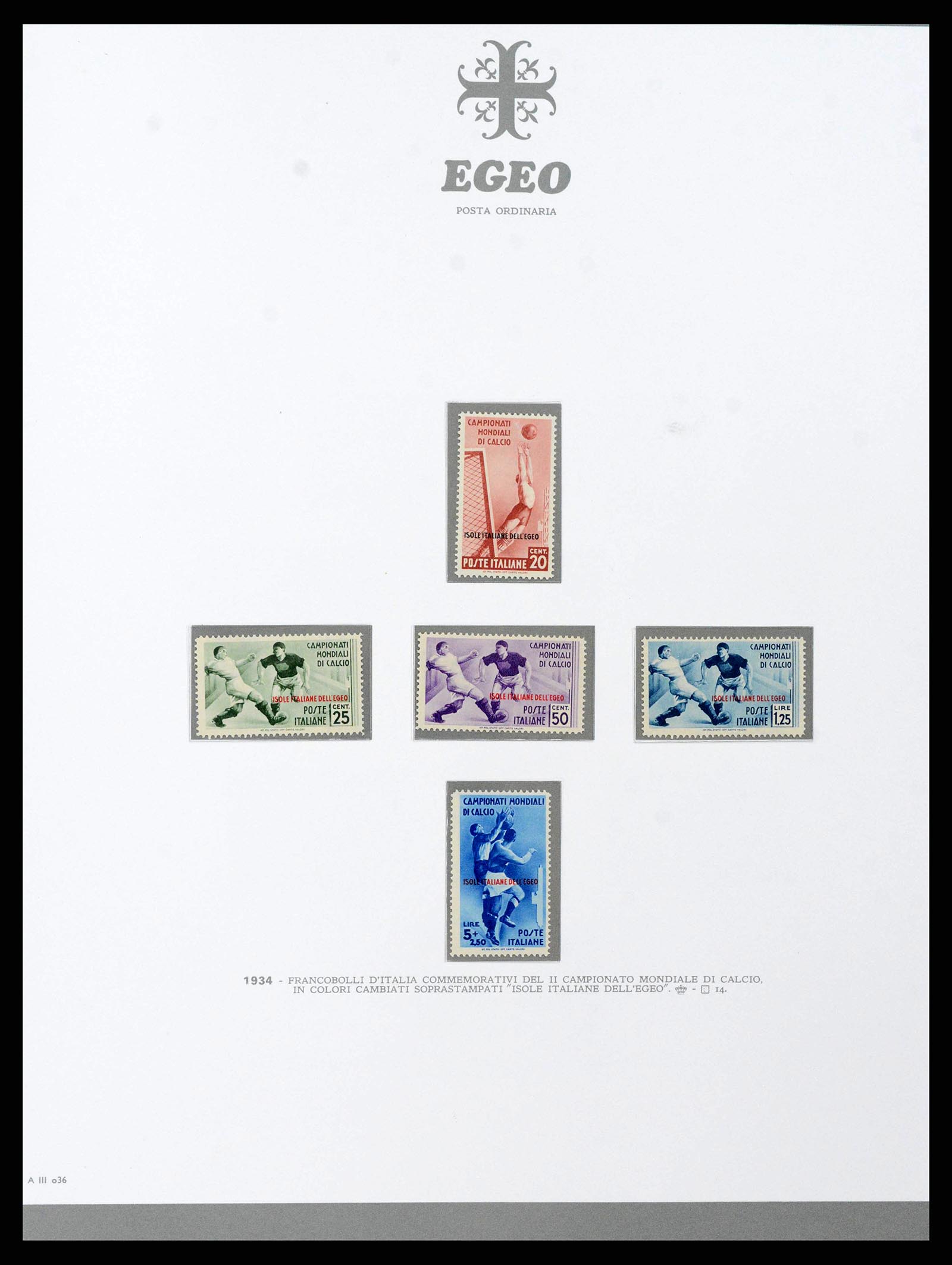 38920 0168 - Postzegelverzameling 38920 Italiaanse Koloniën topverzameling 1903-19