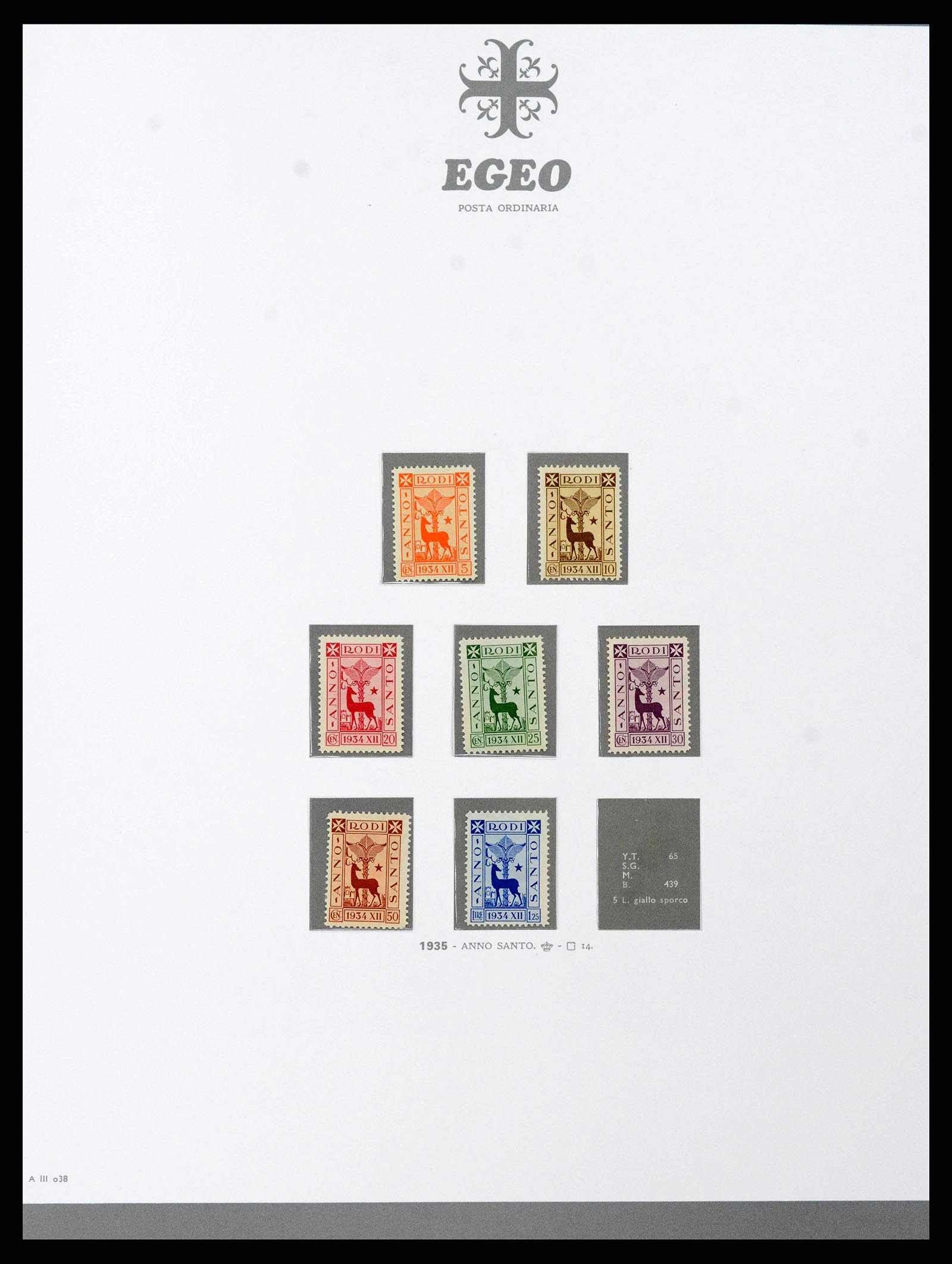 38920 0169 - Postzegelverzameling 38920 Italiaanse Koloniën topverzameling 1903-19