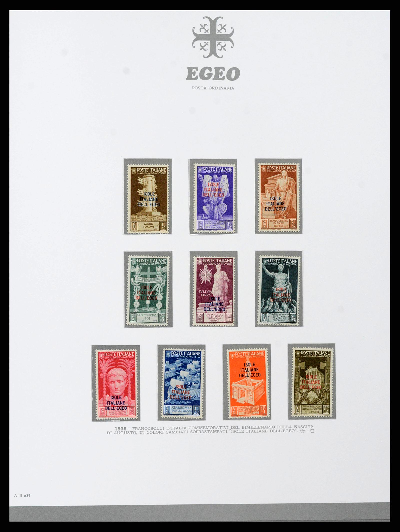 38920 0170 - Postzegelverzameling 38920 Italiaanse Koloniën topverzameling 1903-19