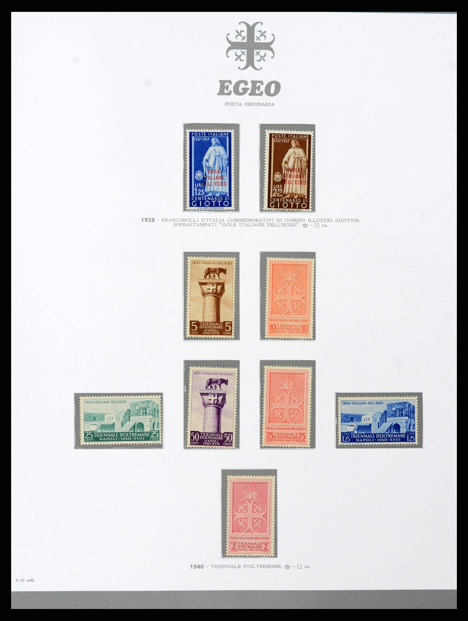 38920 0171 - Postzegelverzameling 38920 Italiaanse Koloniën topverzameling 1903-19