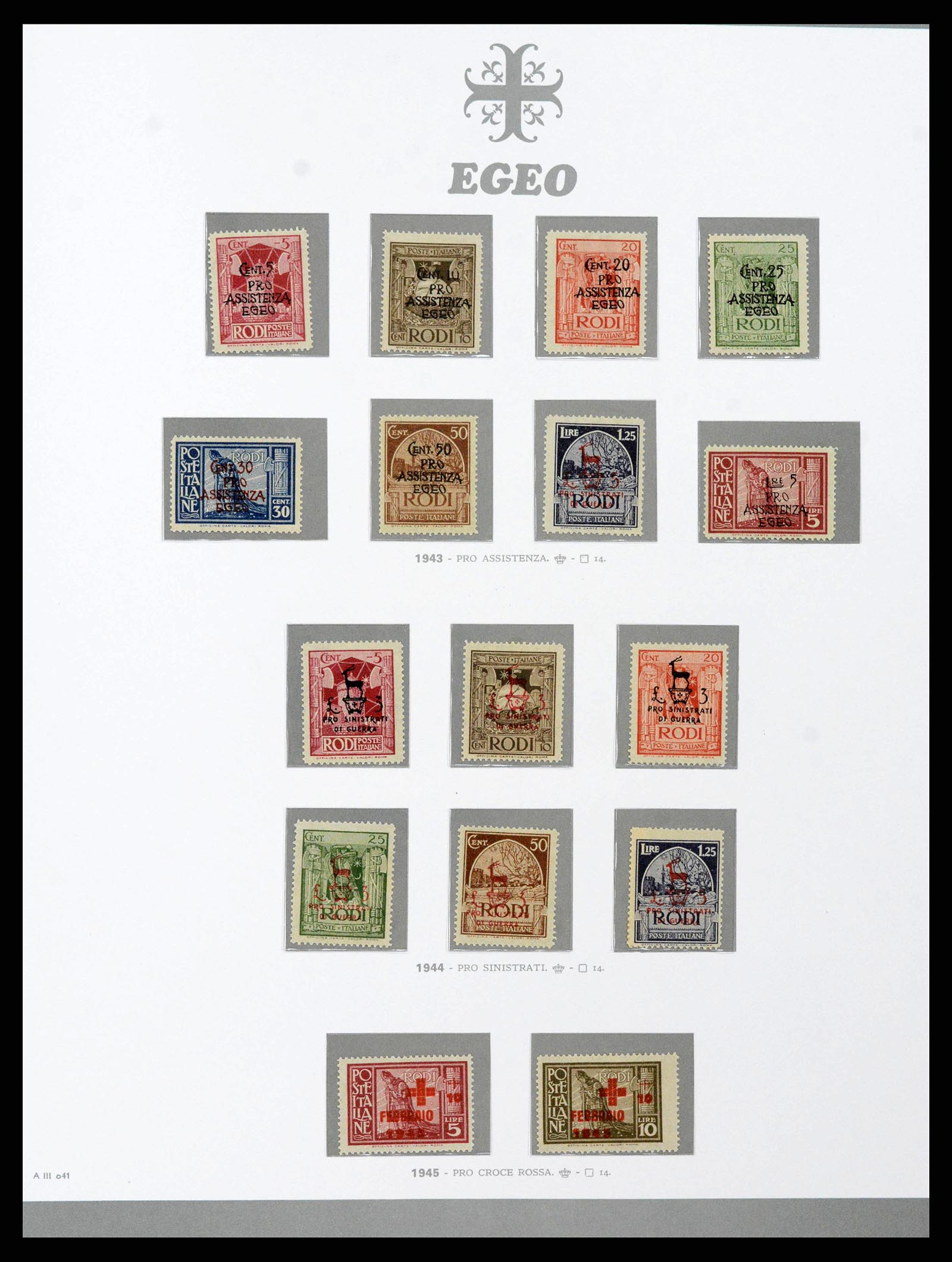 38920 0172 - Postzegelverzameling 38920 Italiaanse Koloniën topverzameling 1903-19