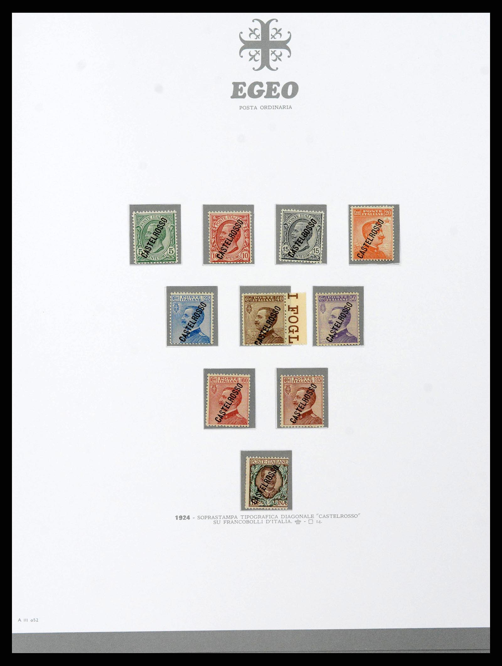 38920 0174 - Postzegelverzameling 38920 Italiaanse Koloniën topverzameling 1903-19