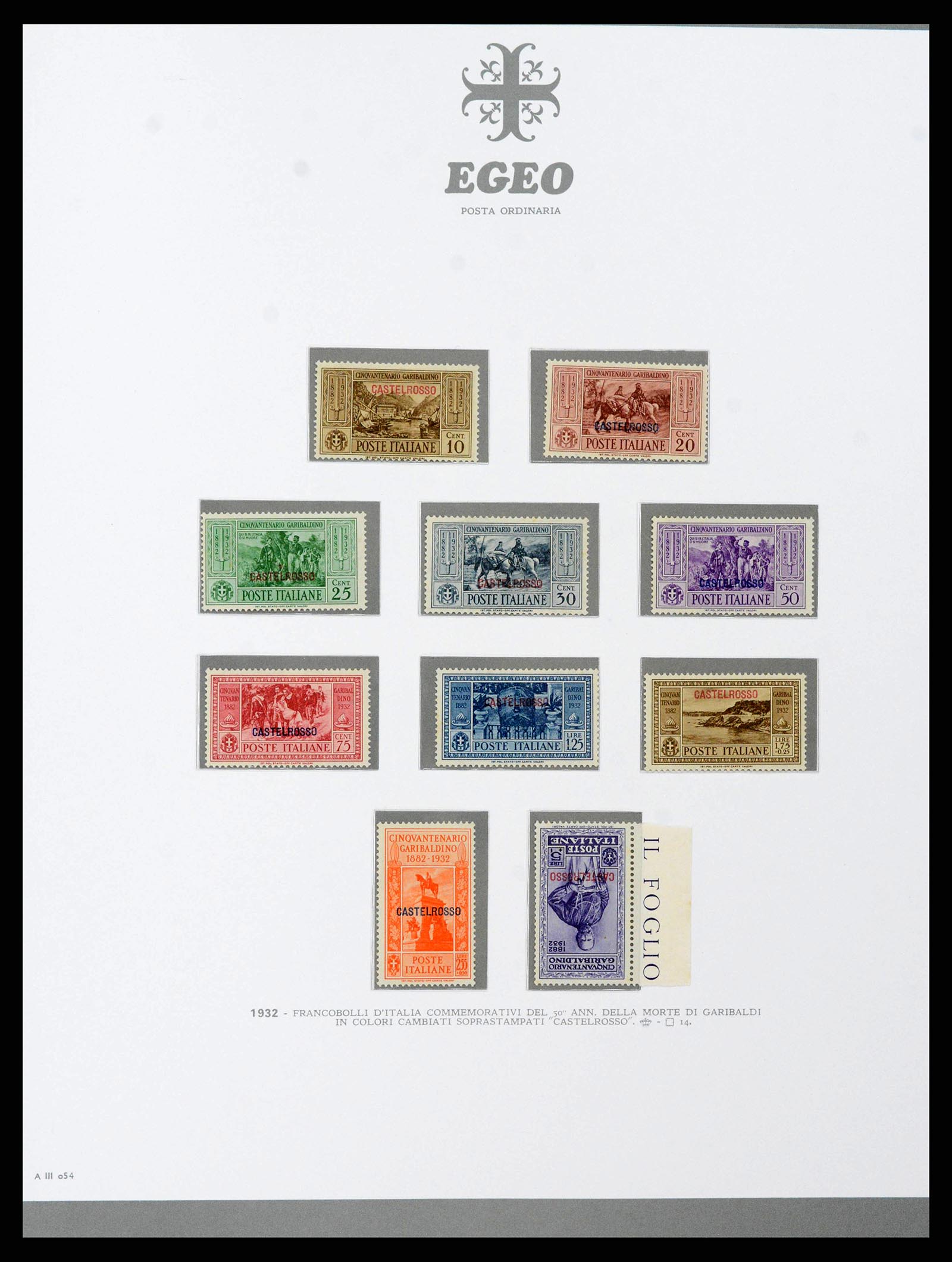 38920 0176 - Postzegelverzameling 38920 Italiaanse Koloniën topverzameling 1903-19