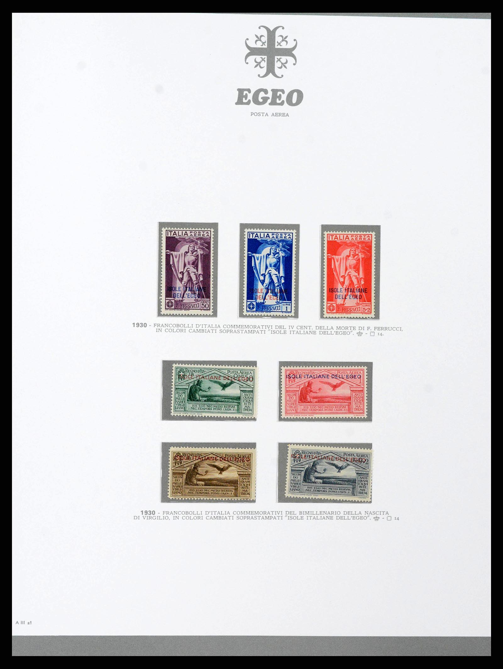 38920 0177 - Postzegelverzameling 38920 Italiaanse Koloniën topverzameling 1903-19
