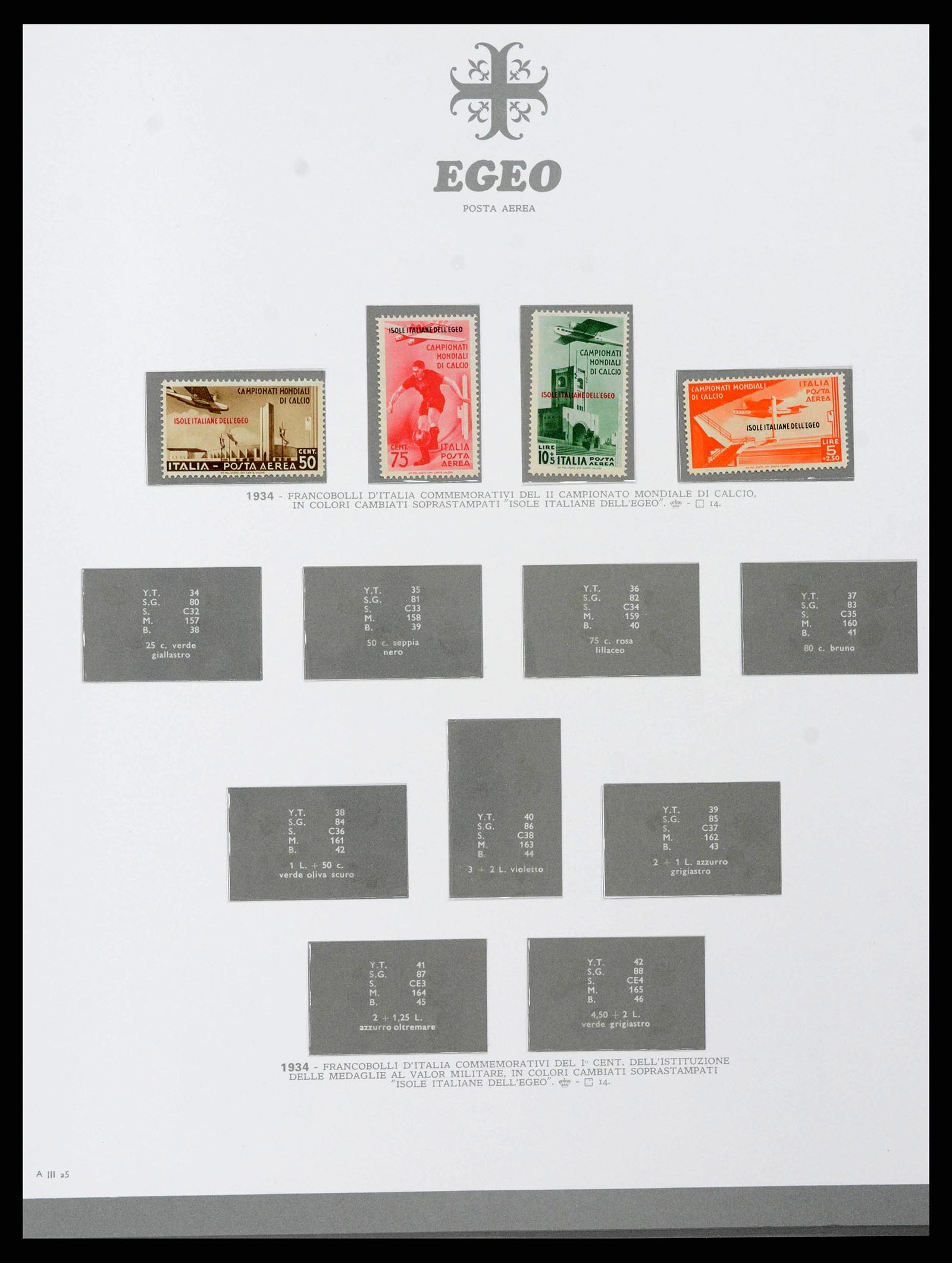 38920 0181 - Postzegelverzameling 38920 Italiaanse Koloniën topverzameling 1903-19