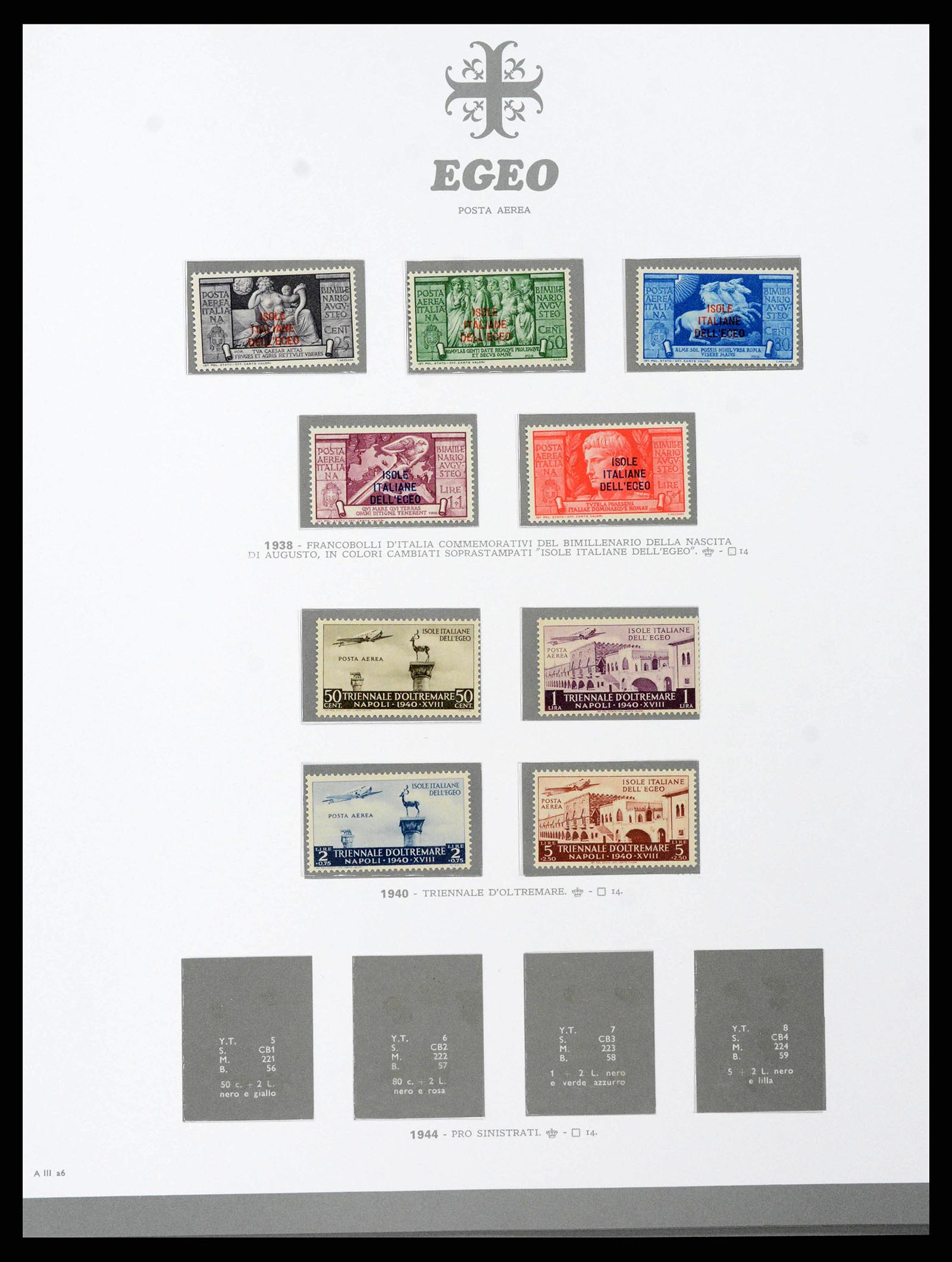 38920 0182 - Postzegelverzameling 38920 Italiaanse Koloniën topverzameling 1903-19