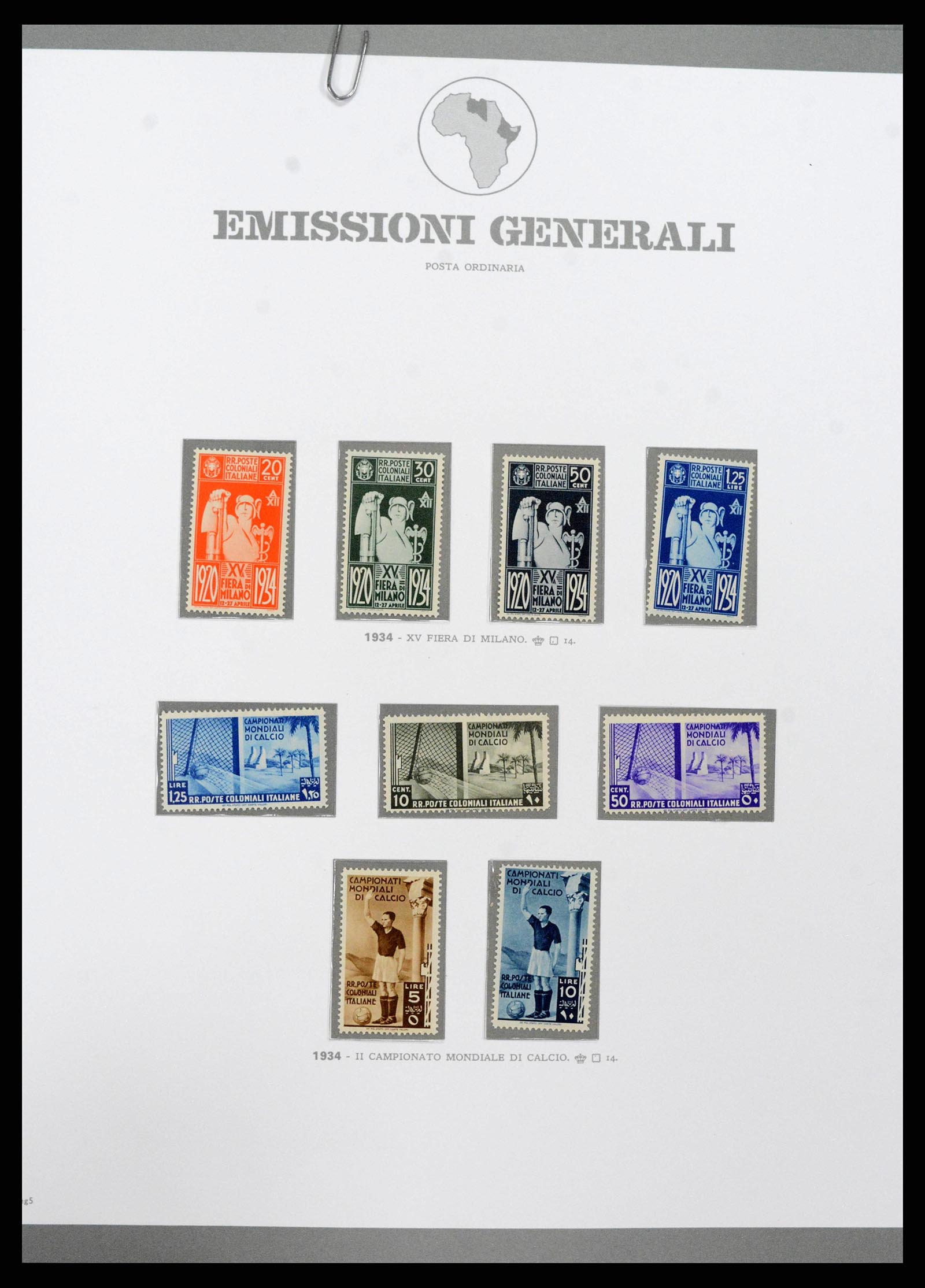 38920 0189 - Postzegelverzameling 38920 Italiaanse Koloniën topverzameling 1903-19