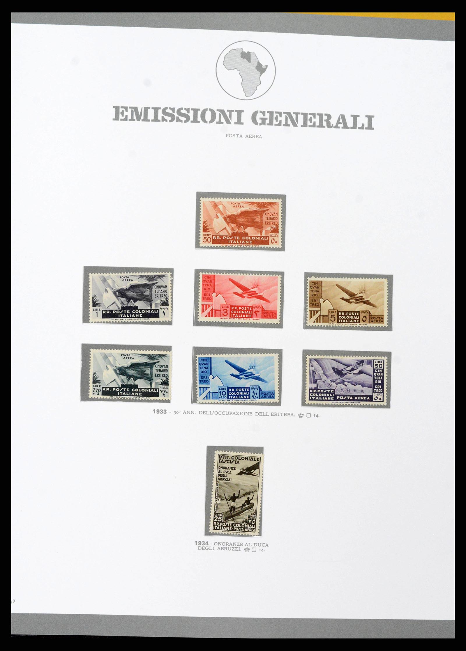 38920 0194 - Postzegelverzameling 38920 Italiaanse Koloniën topverzameling 1903-19