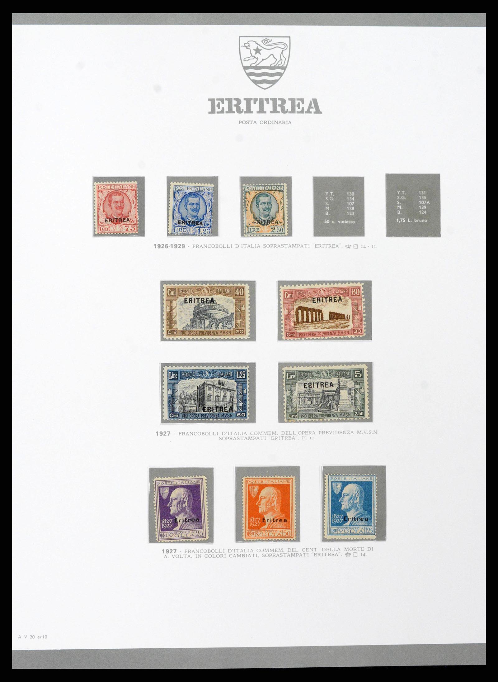 38920 0204 - Postzegelverzameling 38920 Italiaanse Koloniën topverzameling 1903-19