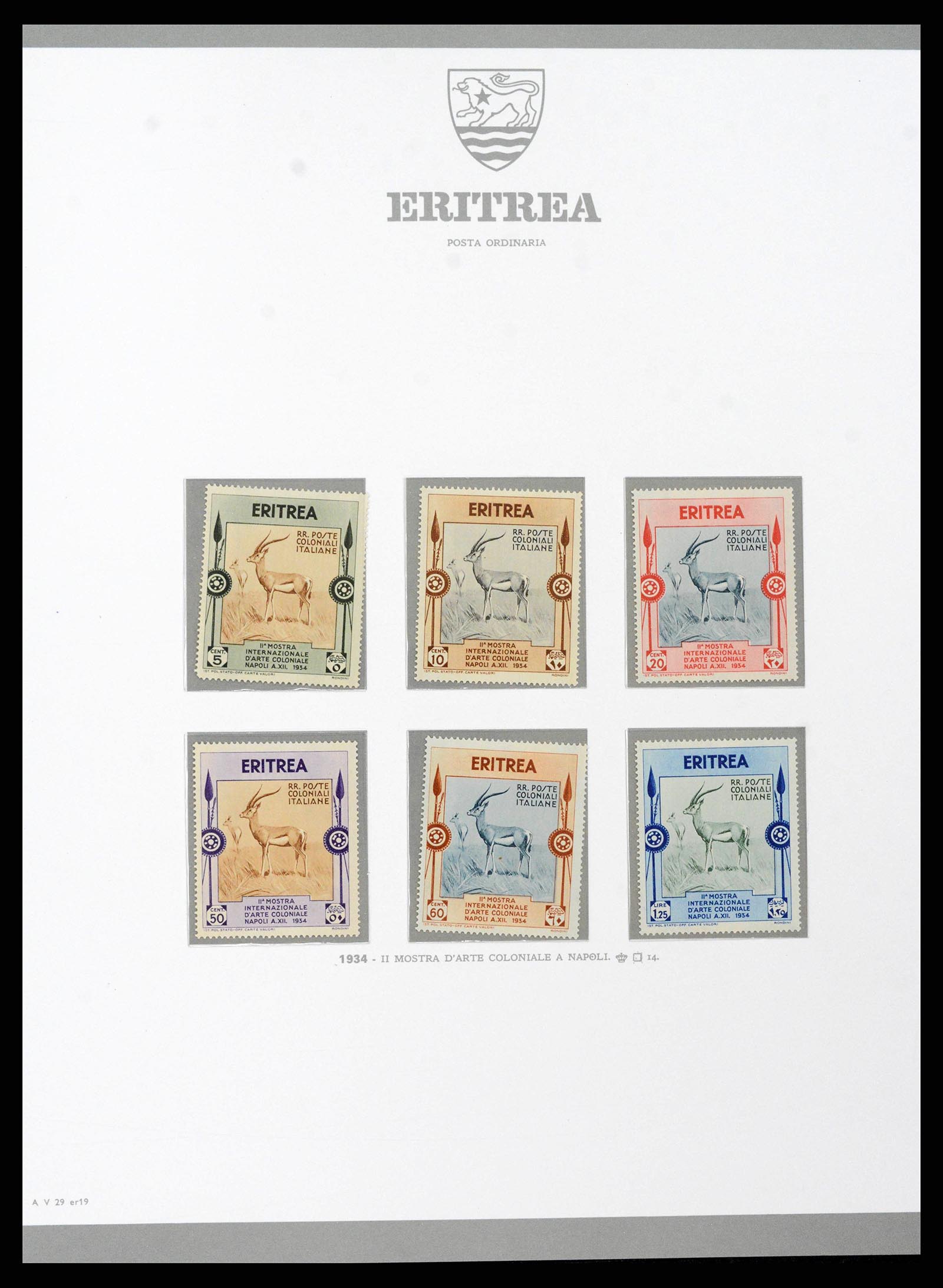 38920 0212 - Postzegelverzameling 38920 Italiaanse Koloniën topverzameling 1903-19