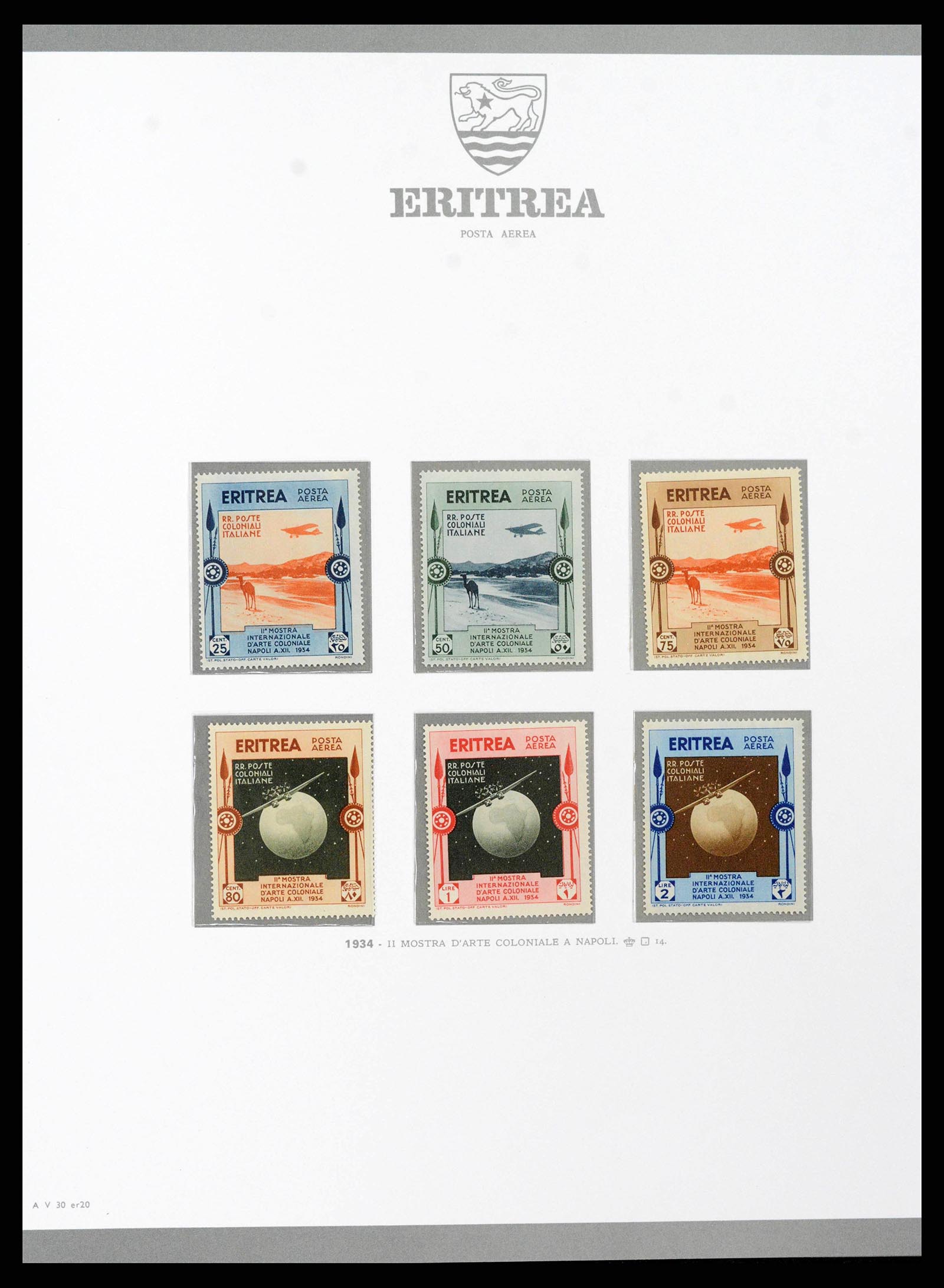 38920 0213 - Postzegelverzameling 38920 Italiaanse Koloniën topverzameling 1903-19