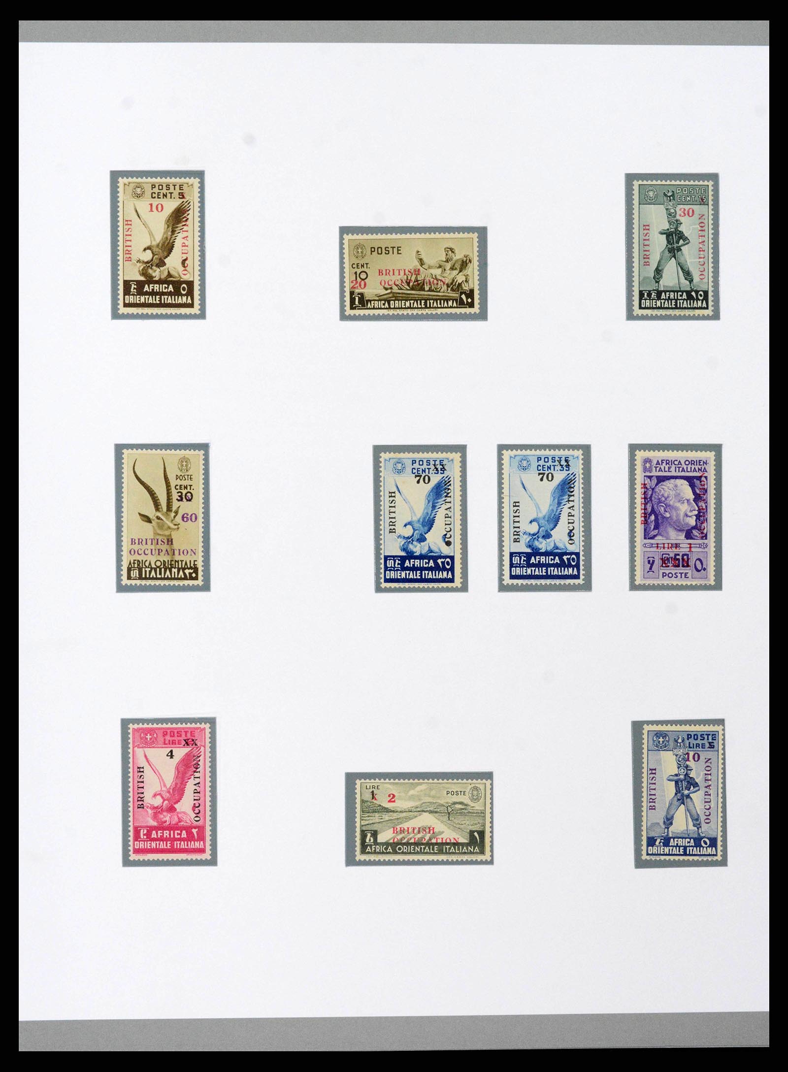 38920 0217 - Postzegelverzameling 38920 Italiaanse Koloniën topverzameling 1903-19