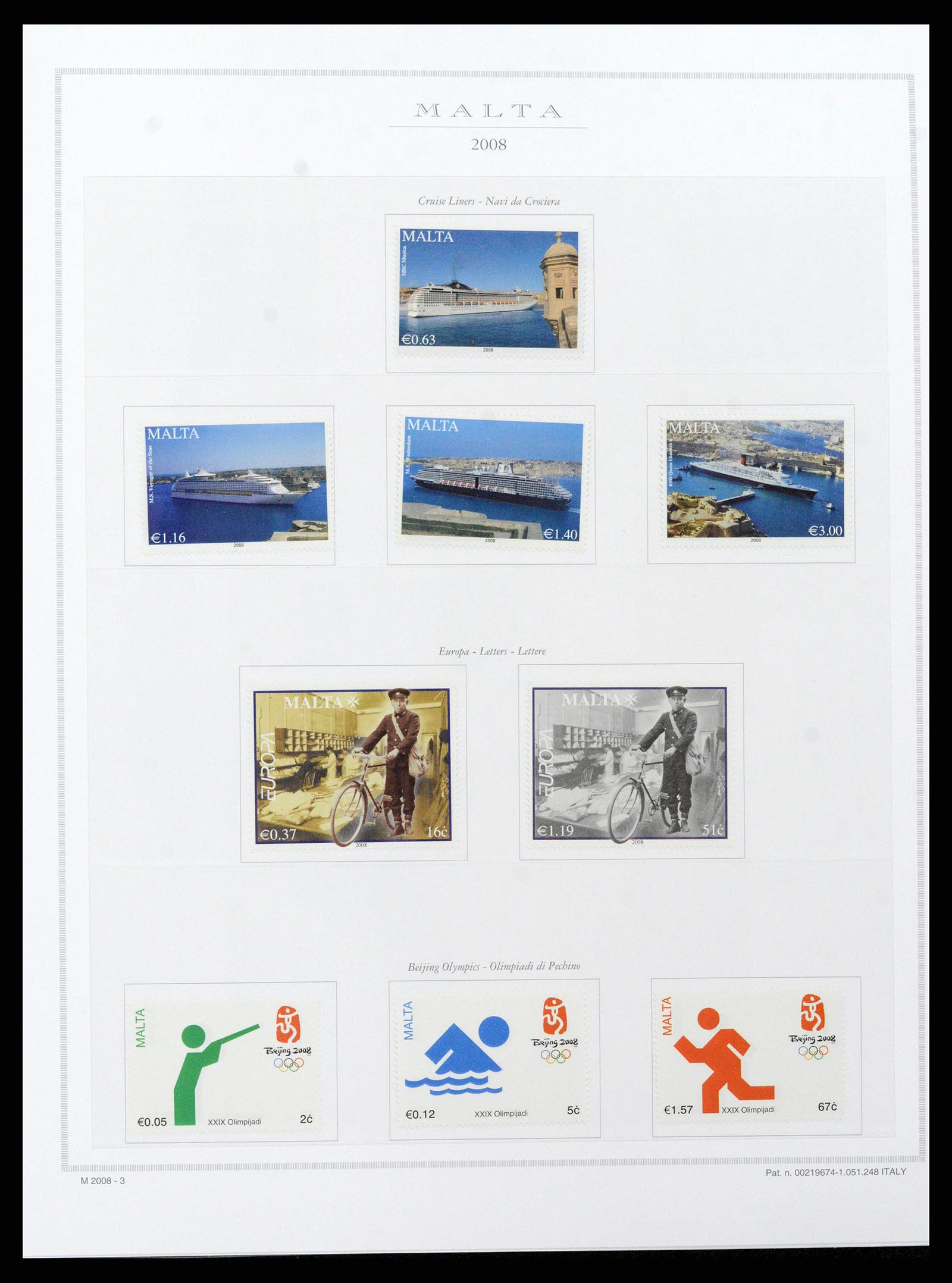 38958 0228 - Stamp collection 38958 Malta 1937-2015.