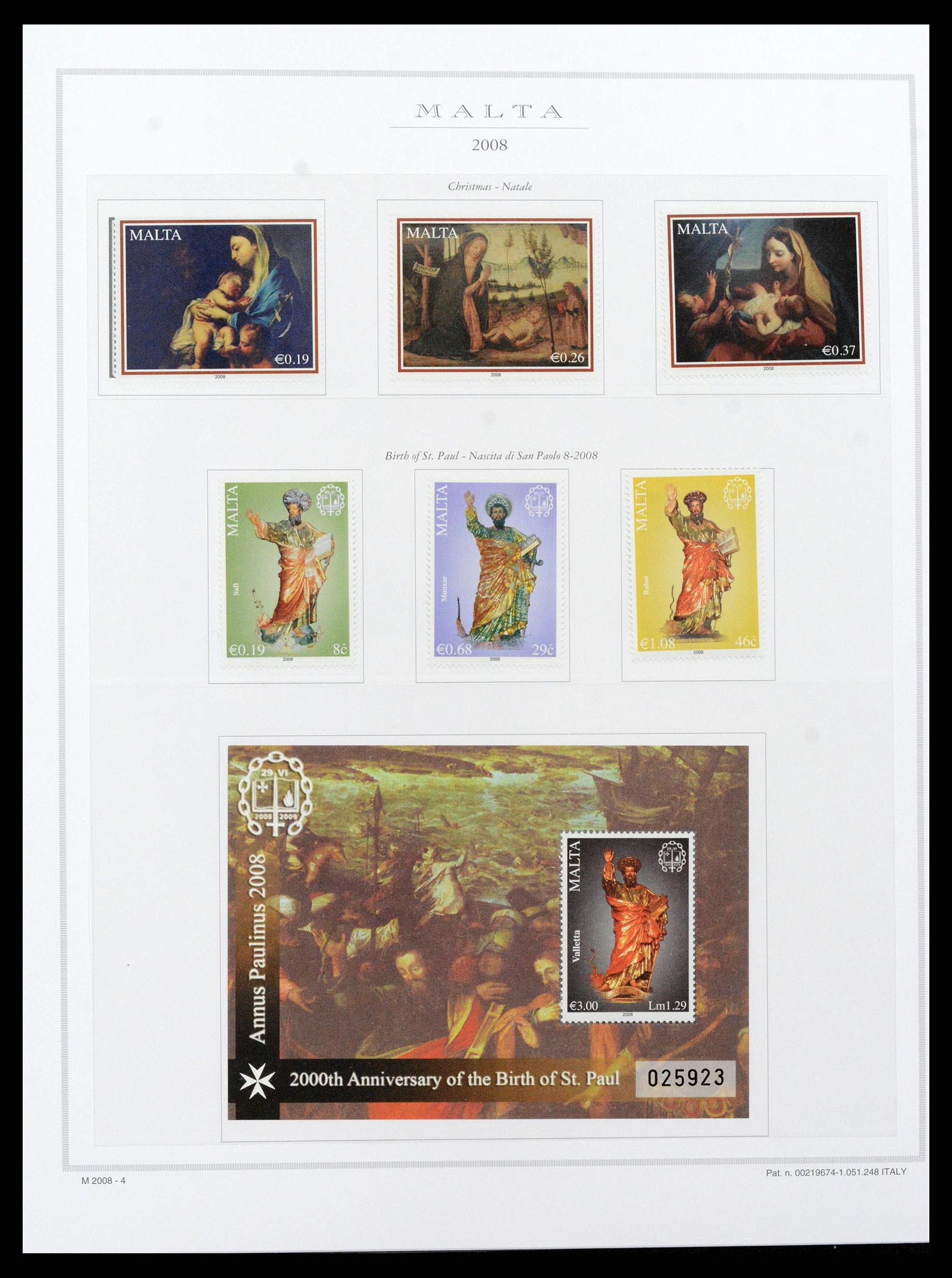 38958 0229 - Stamp collection 38958 Malta 1937-2015.