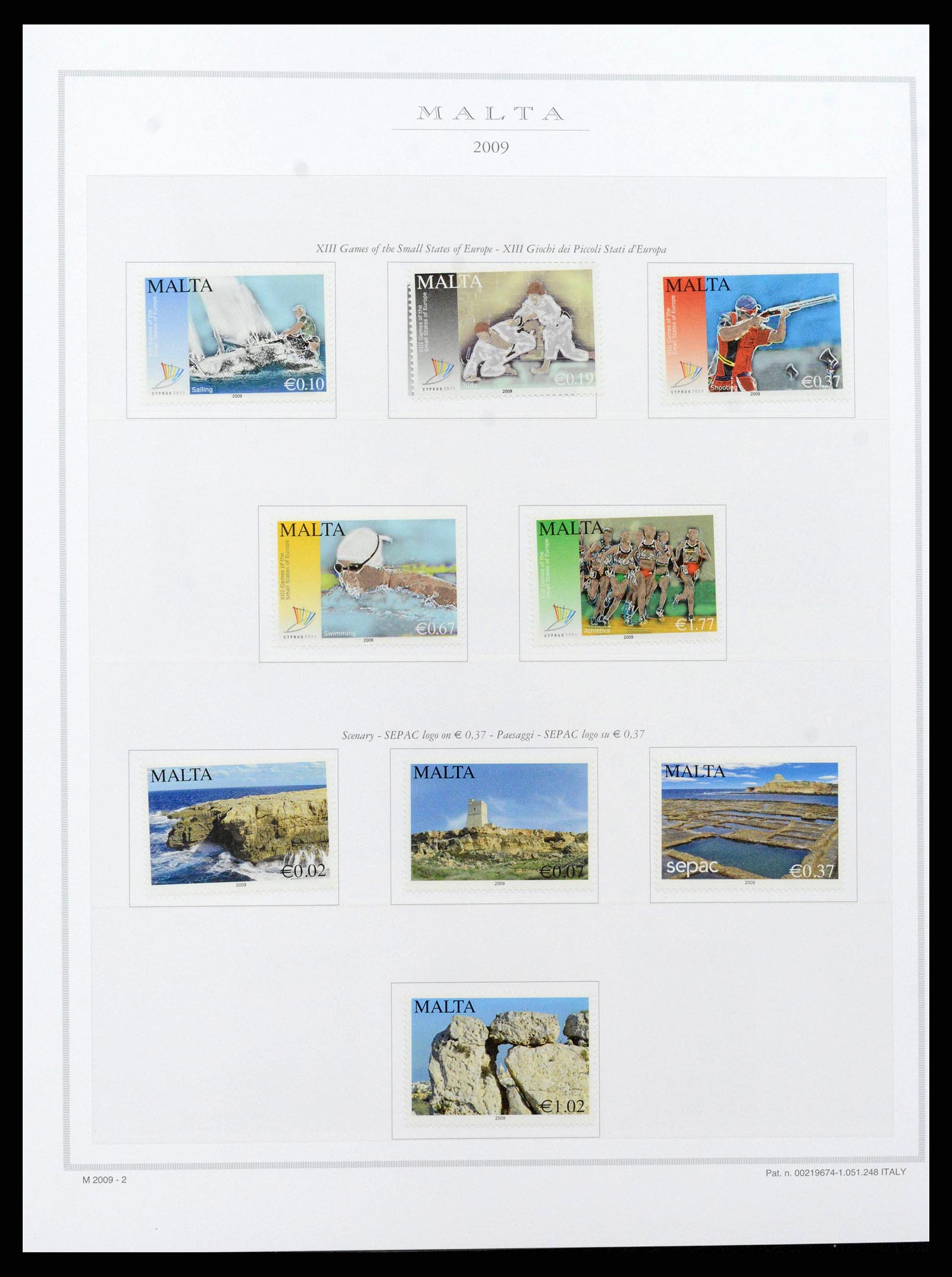 38958 0231 - Stamp collection 38958 Malta 1937-2015.