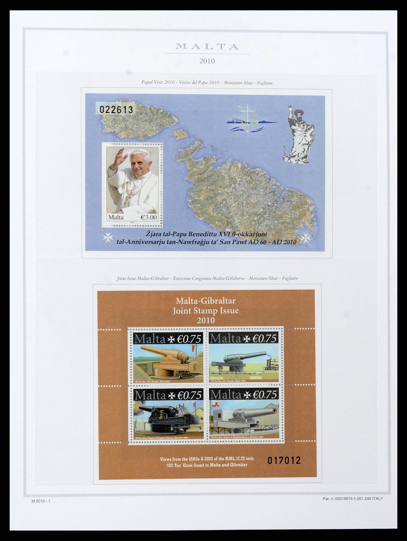 38958 0238 - Stamp collection 38958 Malta 1937-2015.