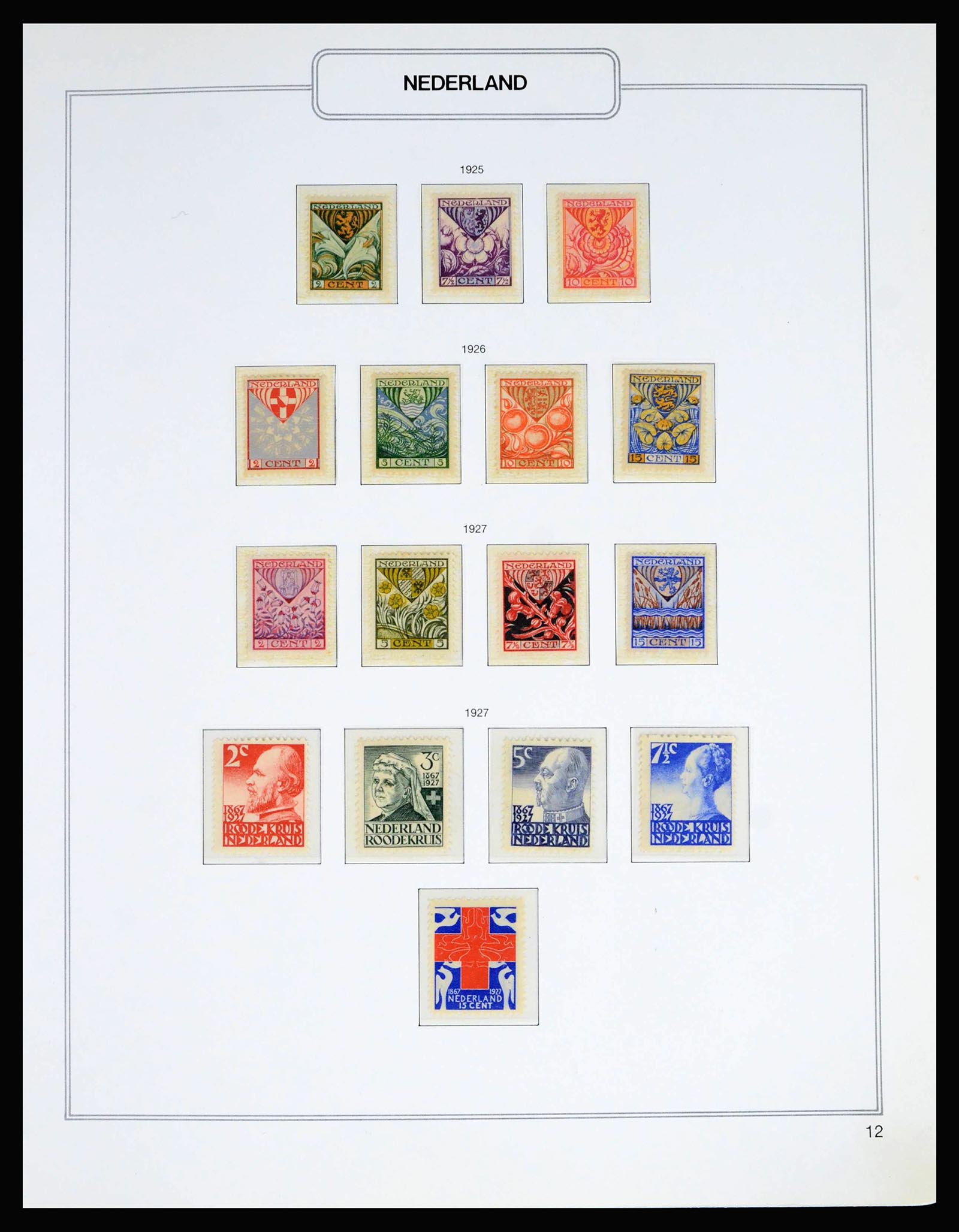 39017 0001 - Stamp collection 39017 Netherlands 1925-2016.