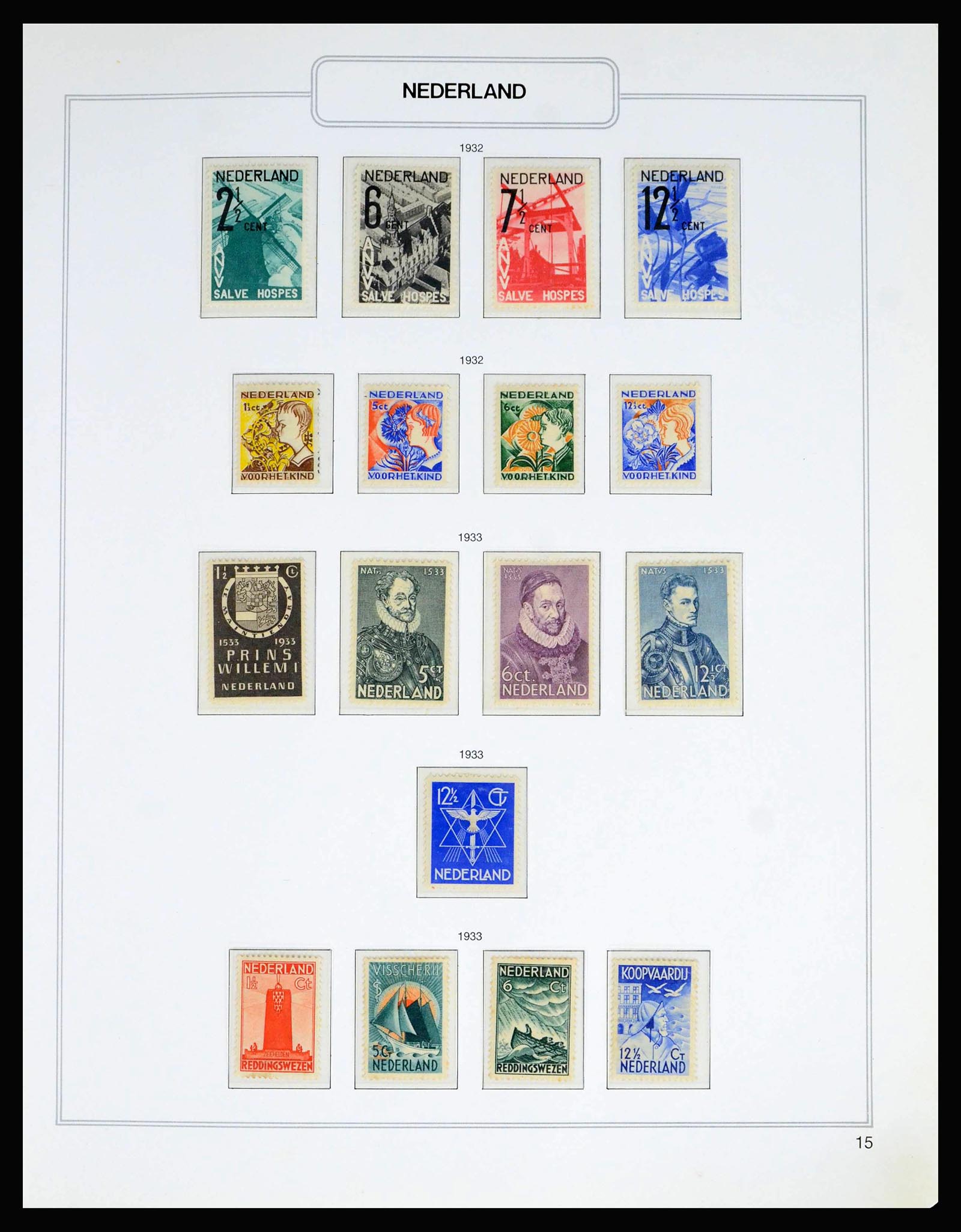 39017 0004 - Stamp collection 39017 Netherlands 1925-2016.