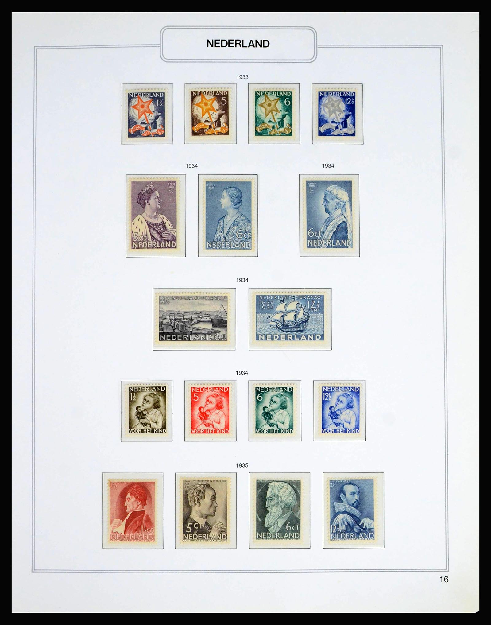 39017 0005 - Stamp collection 39017 Netherlands 1925-2016.