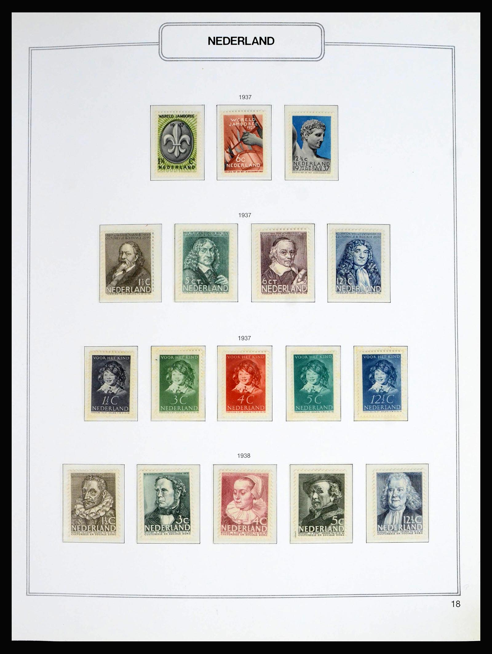 39017 0007 - Stamp collection 39017 Netherlands 1925-2016.