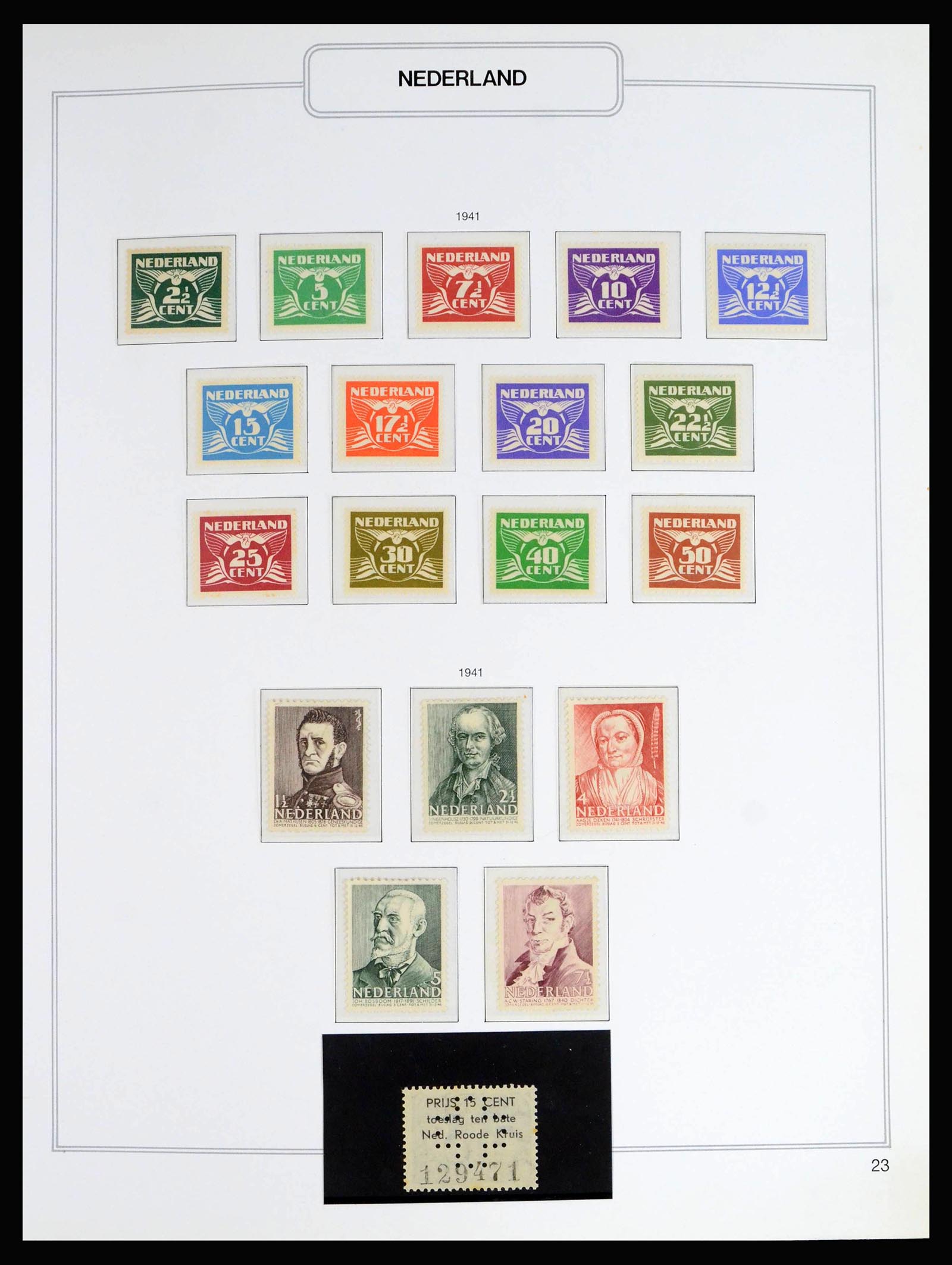 39017 0012 - Stamp collection 39017 Netherlands 1925-2016.