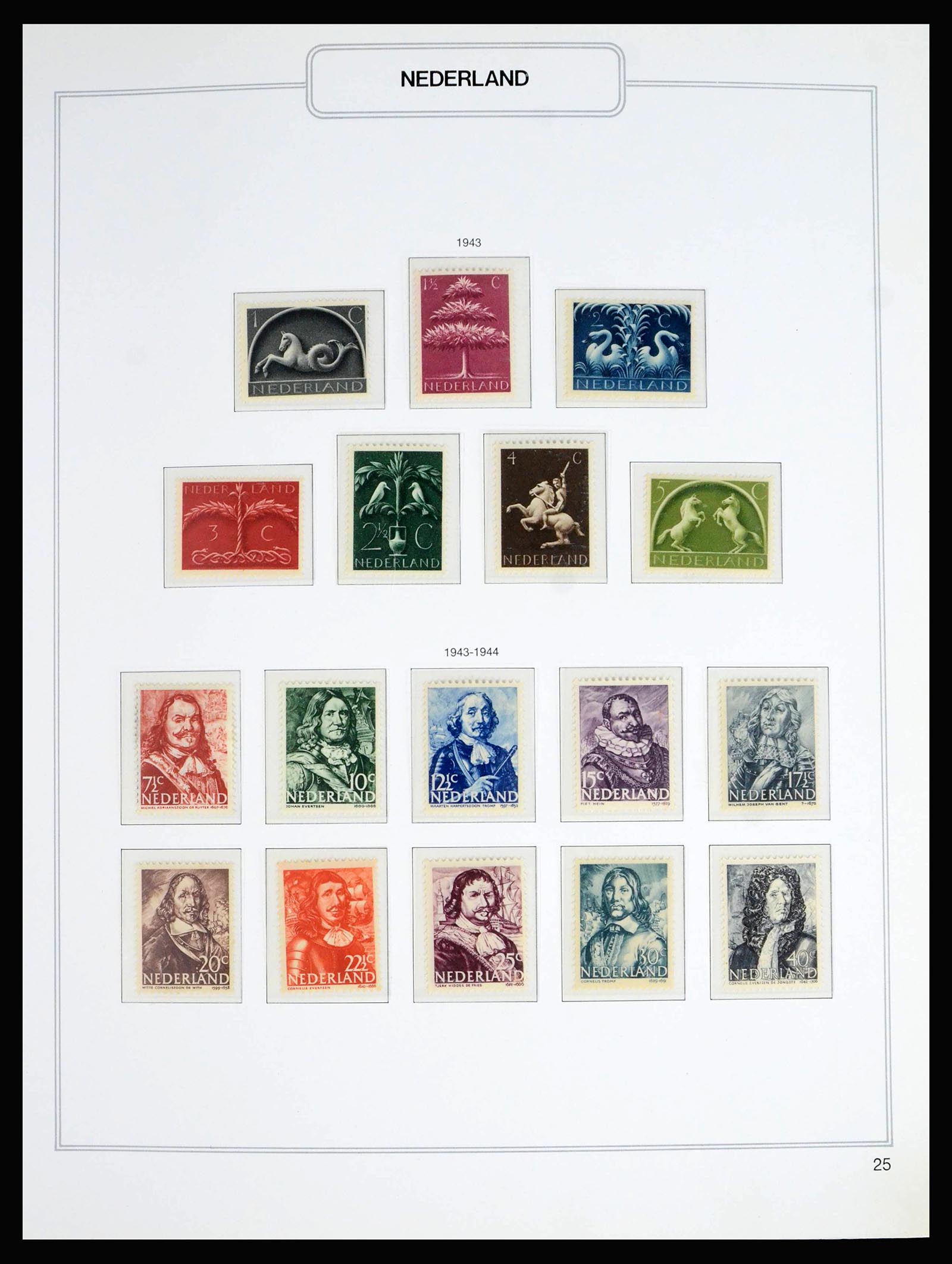 39017 0014 - Stamp collection 39017 Netherlands 1925-2016.