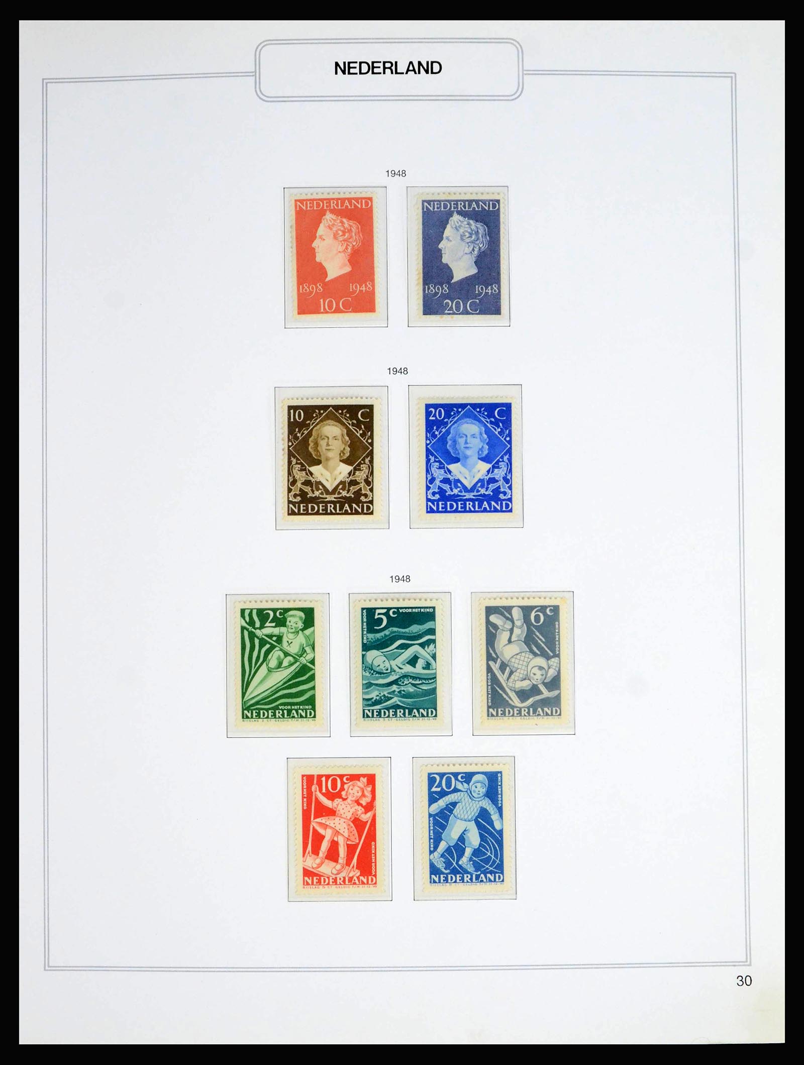 39017 0019 - Stamp collection 39017 Netherlands 1925-2016.