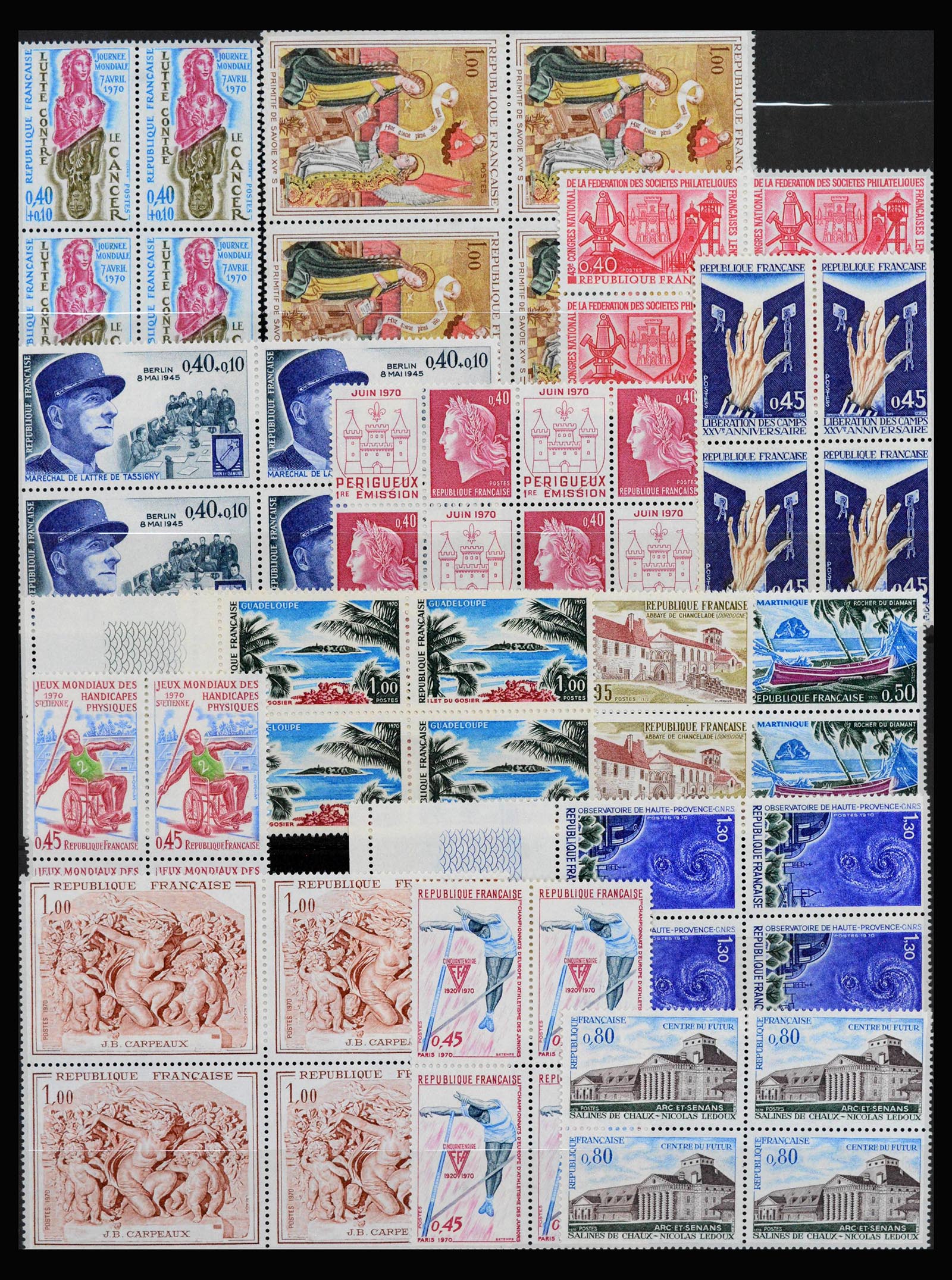 39125 0003 - Stamp collection 39125 France 1849-2021.