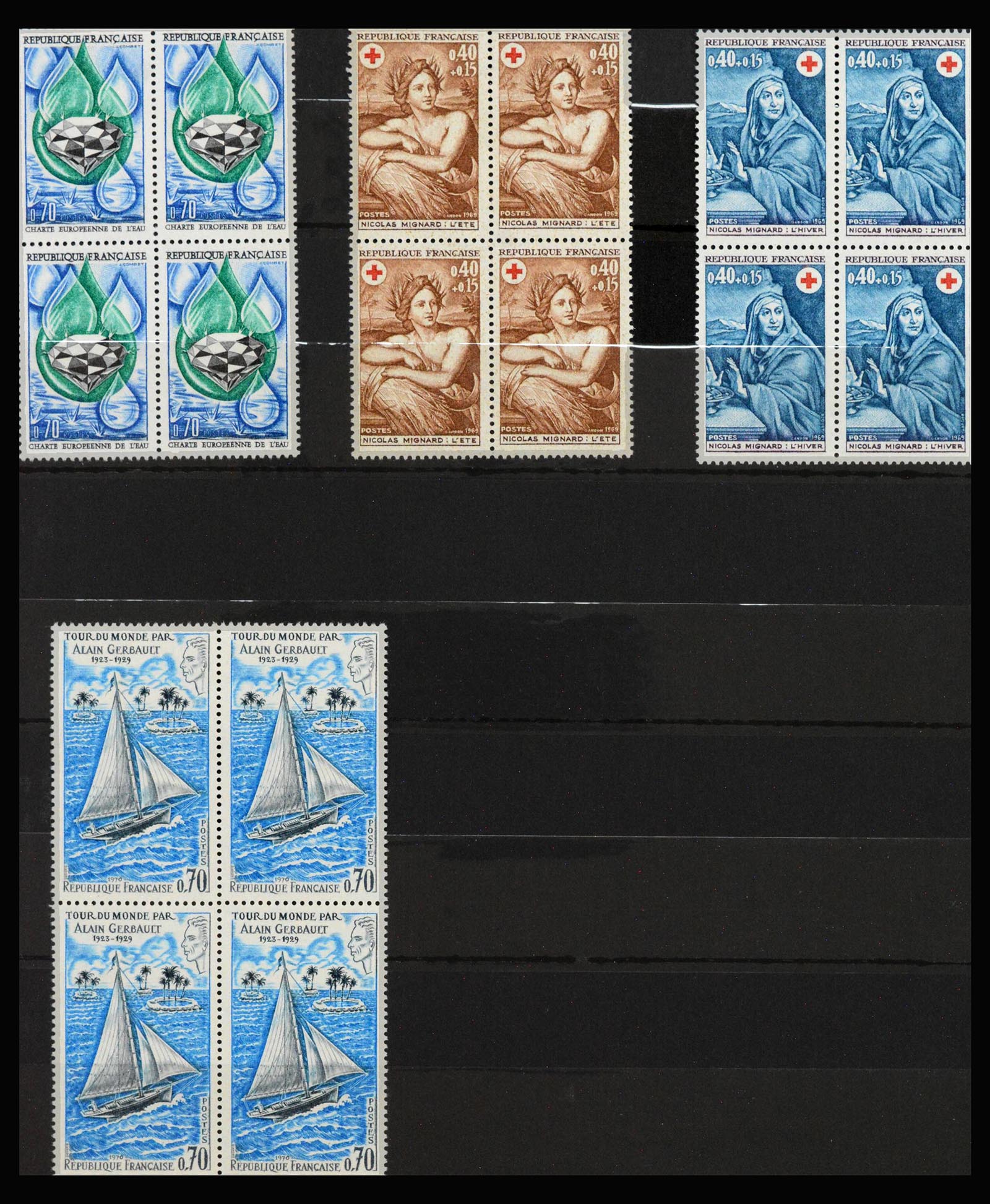 39125 0005 - Stamp collection 39125 France 1849-2021.