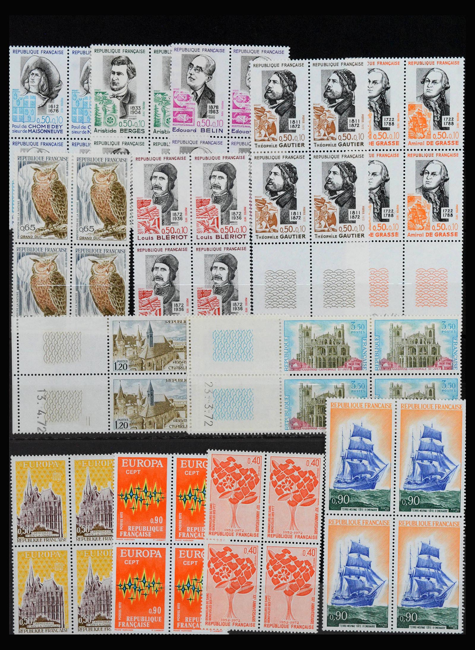 39125 0010 - Stamp collection 39125 France 1849-2021.